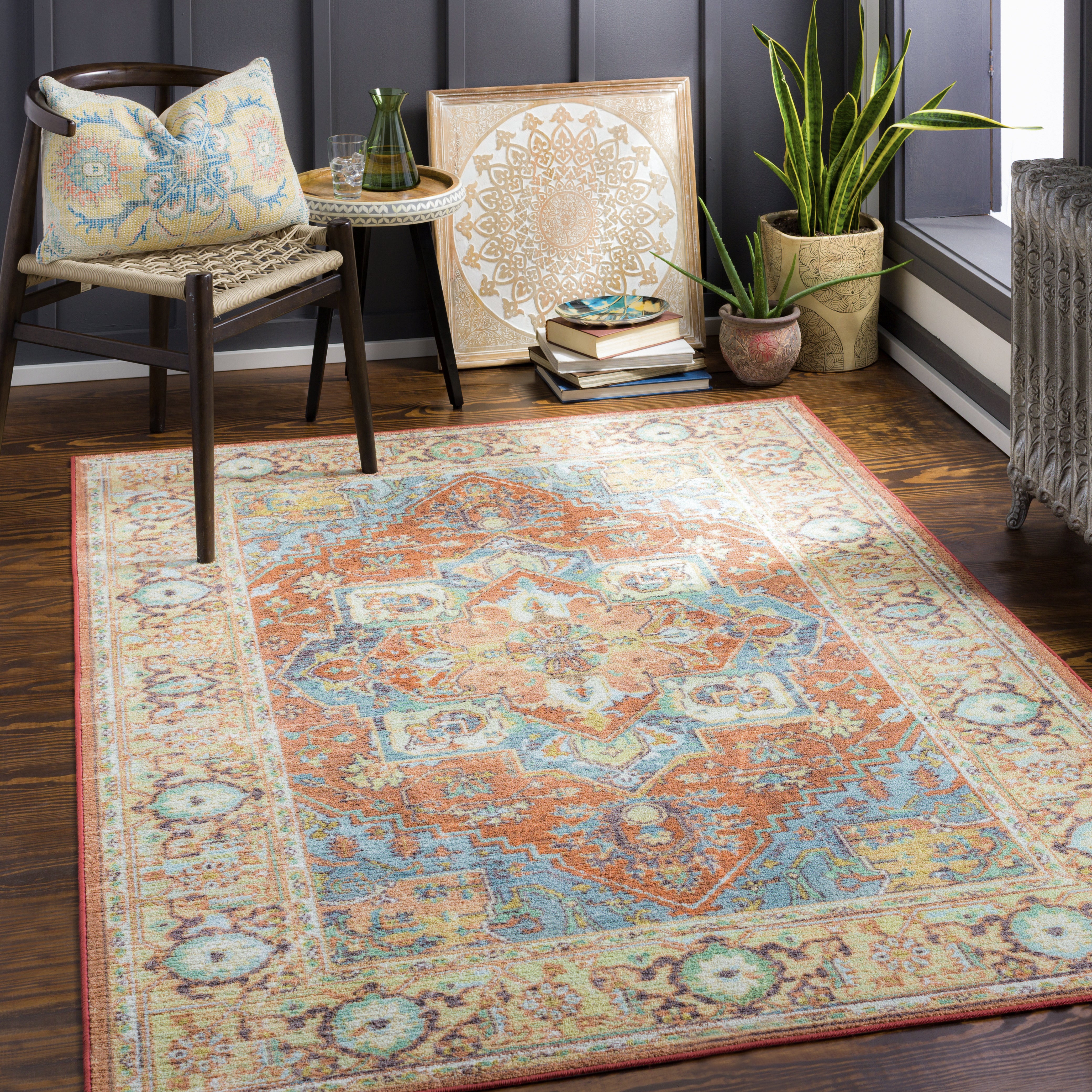 Leicester Machine Woven Rug LEC-2307-Area Rug-Livabliss-Wall2Wall Furnishings