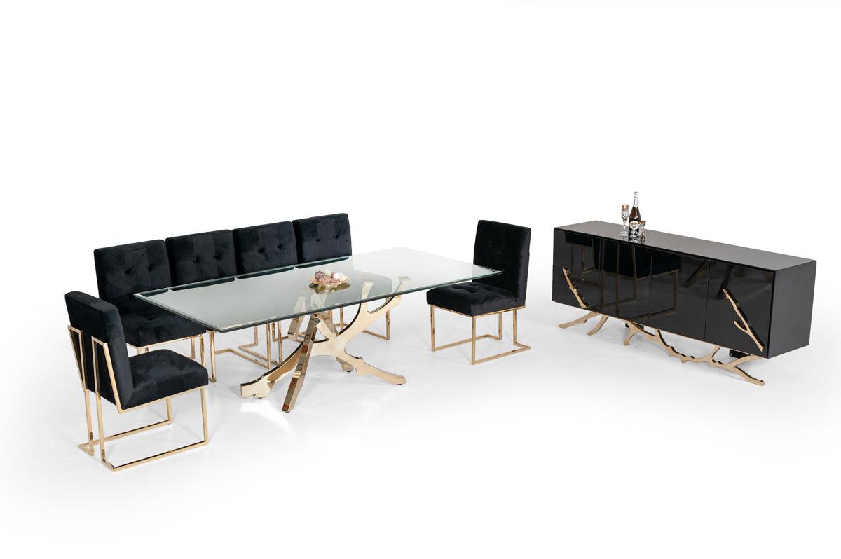 Modrest Legend Modern Glass Dining Table