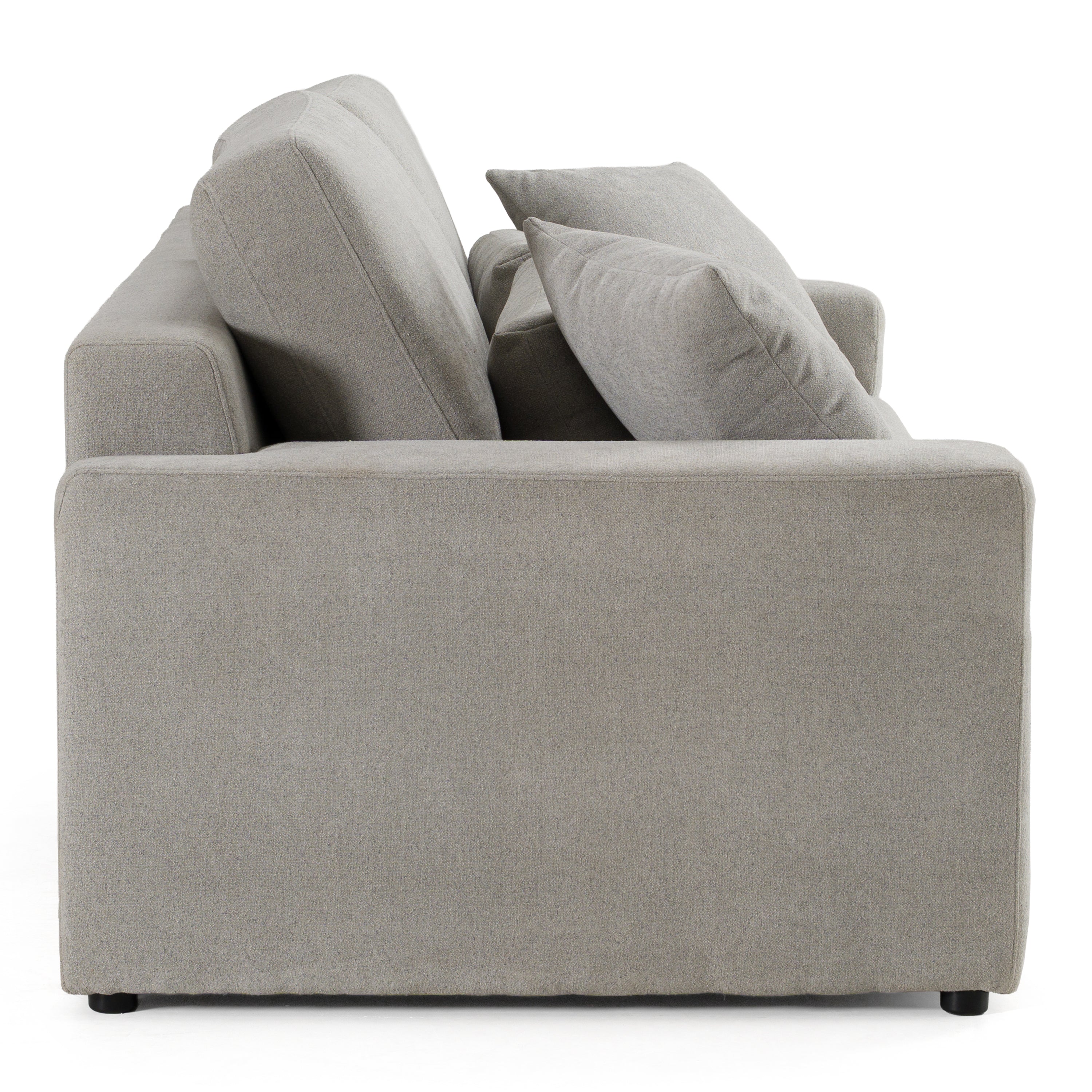 Loki Modern Fabric 3-Seat Sofa