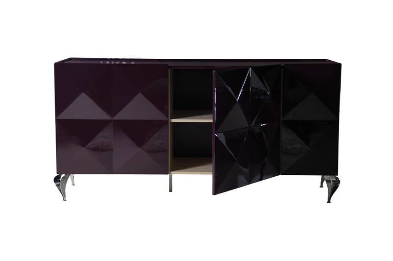Versus Eva Lacquer 3-Door Buffet