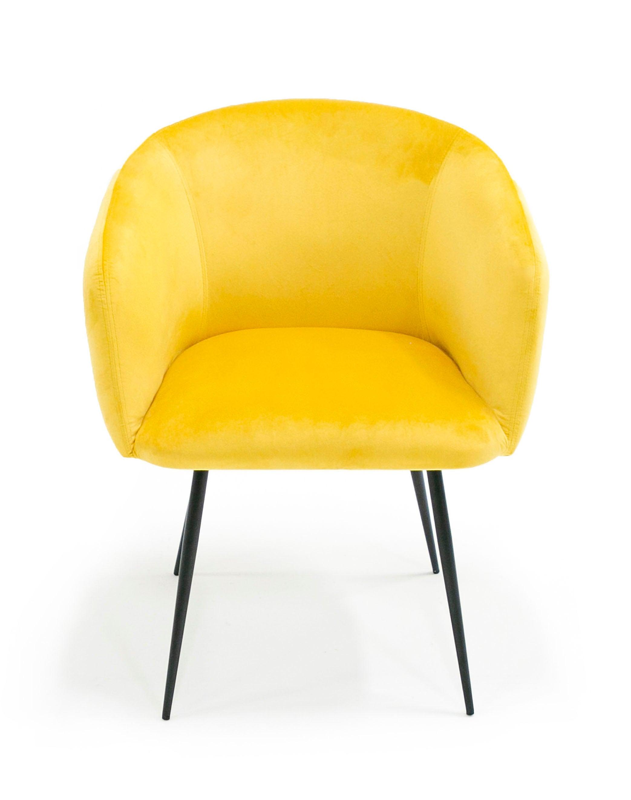 Modrest Luzerne Modern Velvet Dining Chair