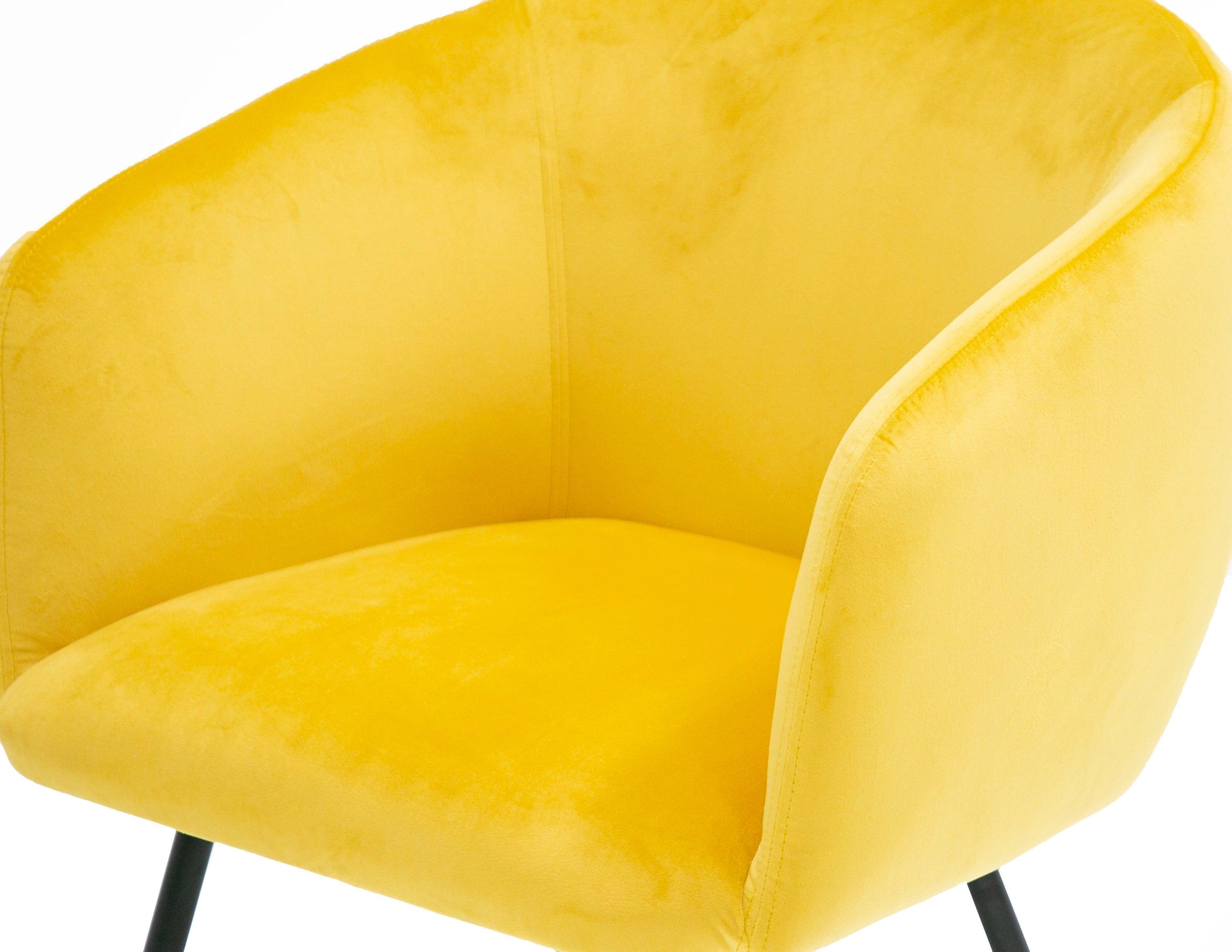Modrest Luzerne Modern Velvet Dining Chair