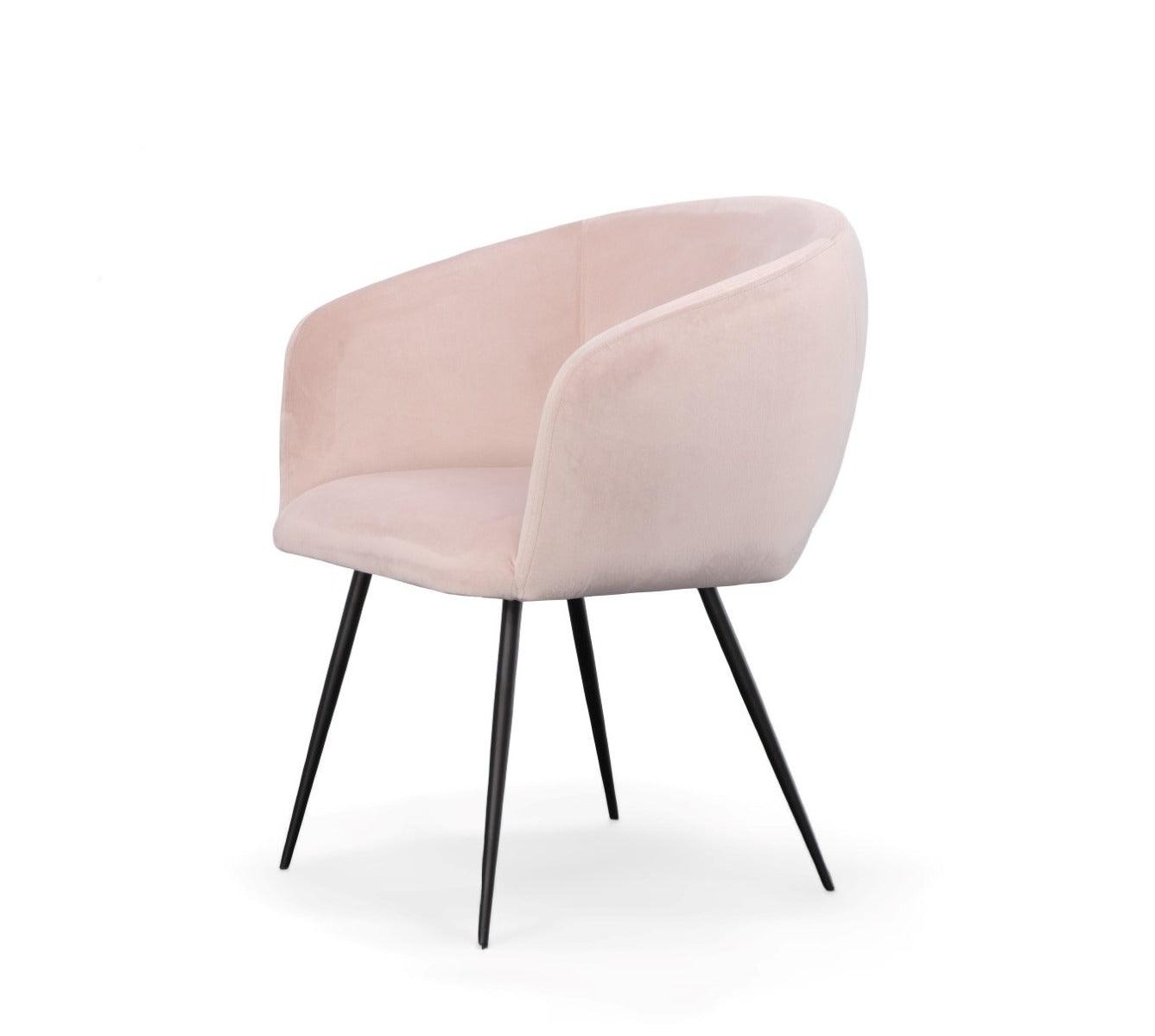 Modrest Luzerne Modern Velvet Dining Chair
