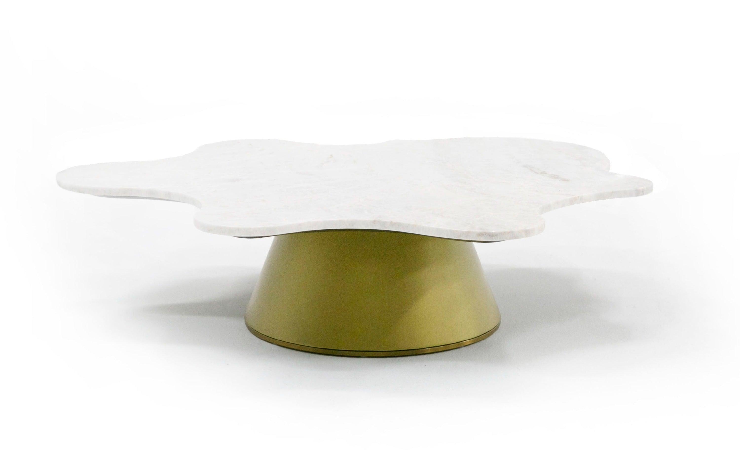 Gabbro Low Glam Marble and Coffee Table