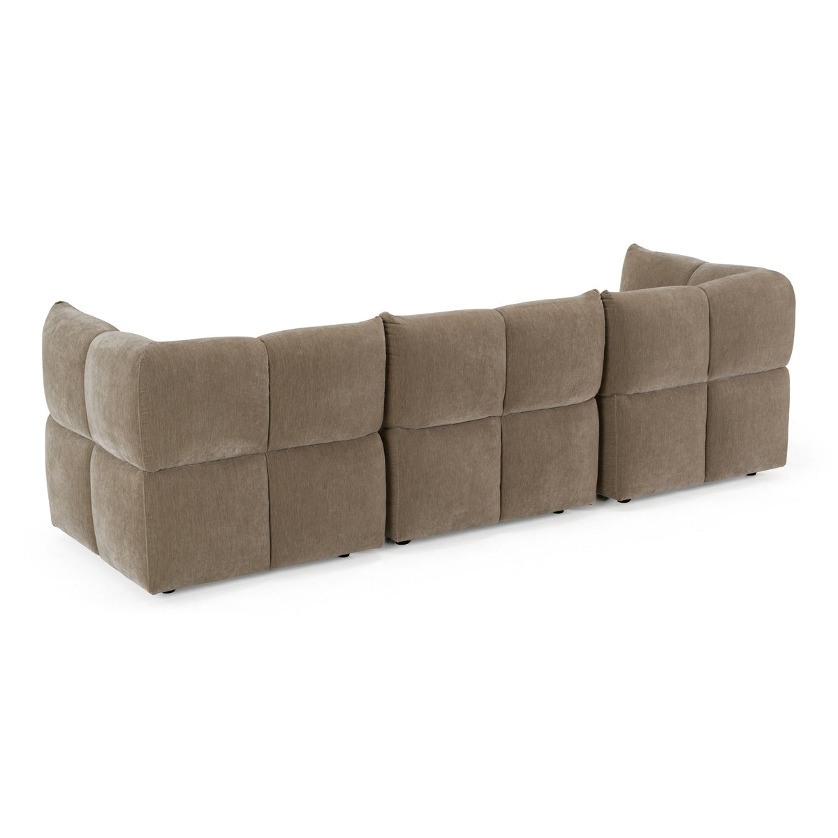 Marisol Modern Fabric Sectional Sofa