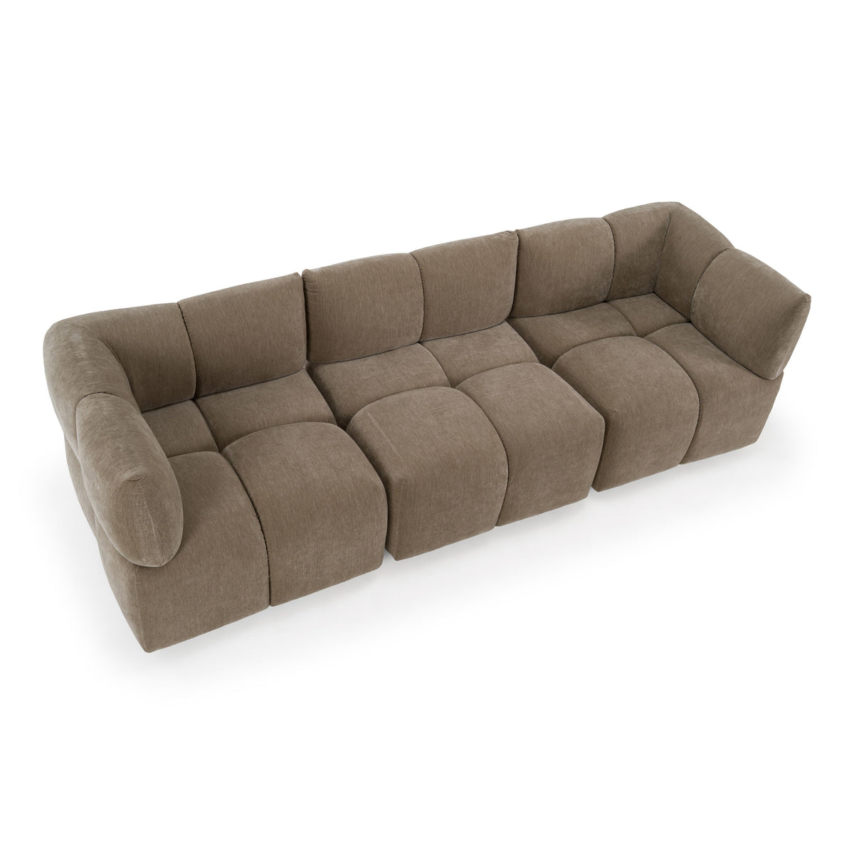 Marisol Modern Fabric Sectional Sofa