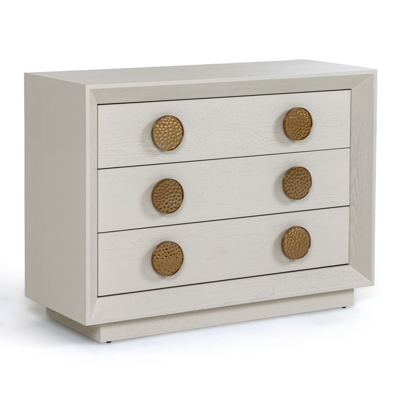 Marjorie Modern Brushed Nightstand