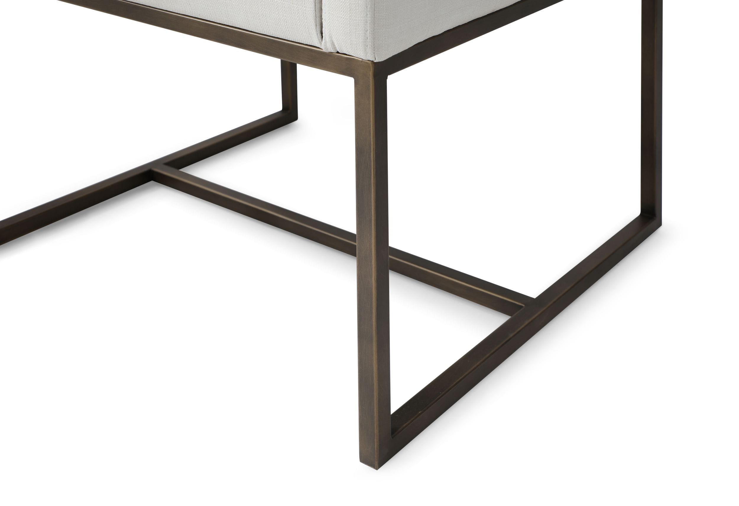 Marty Modern Copper Antique Dining Chair