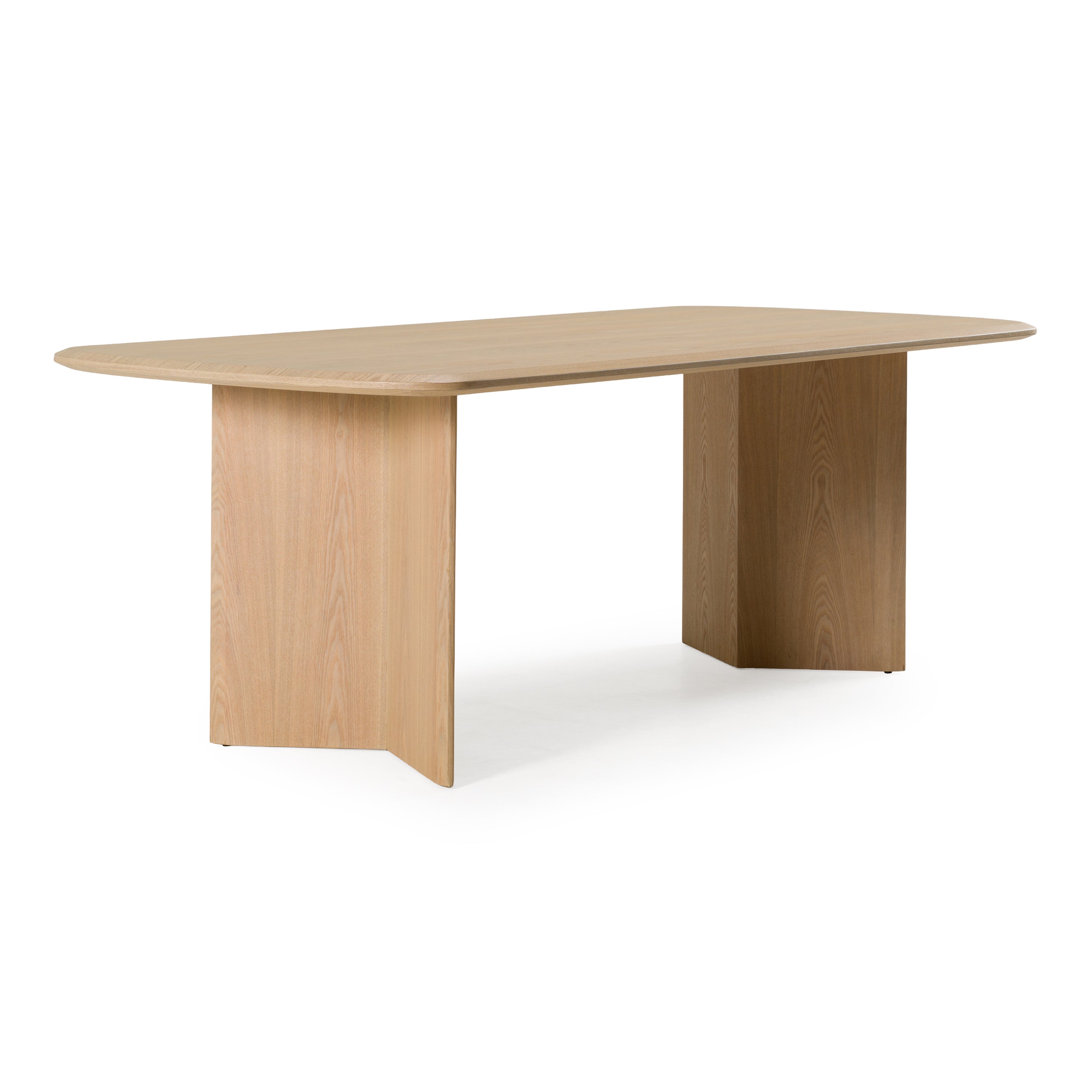 Masuda Modern Natural Ash Rectangular Dining Table