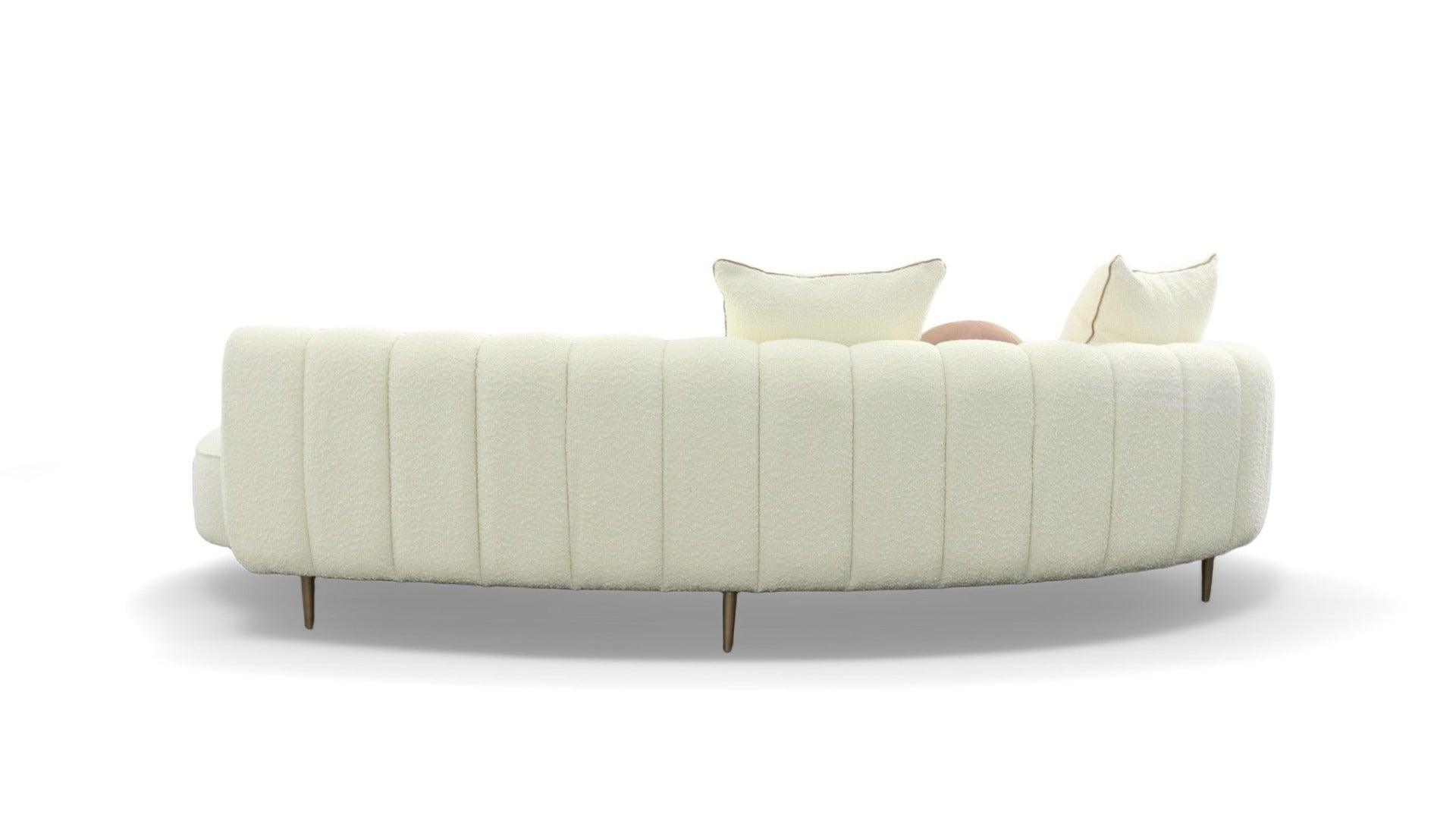 Modrest Maverick Modern Fabric Chaise