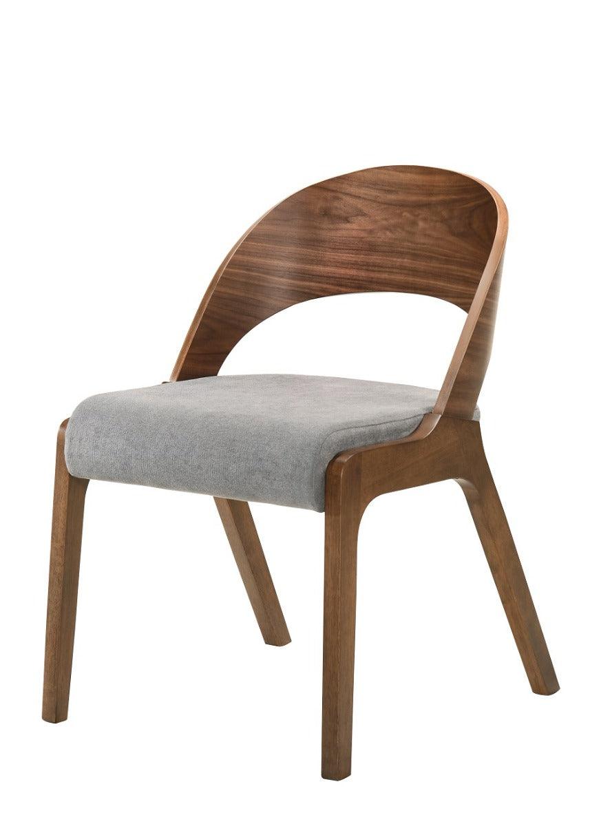 Modrest Runyon Modern Fabric Dining Chair (Set of 2)