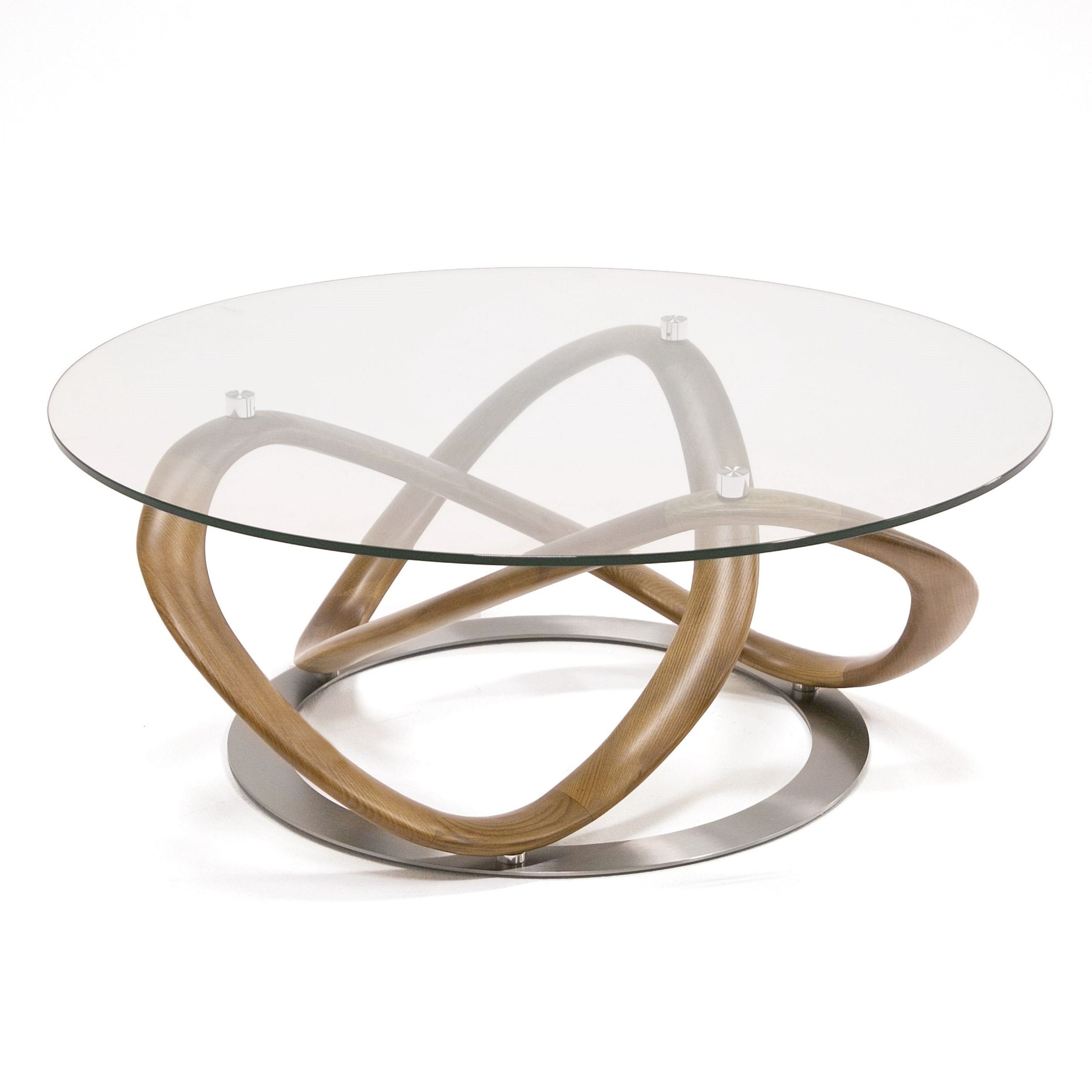 Michele Modern Glass Coffee Table