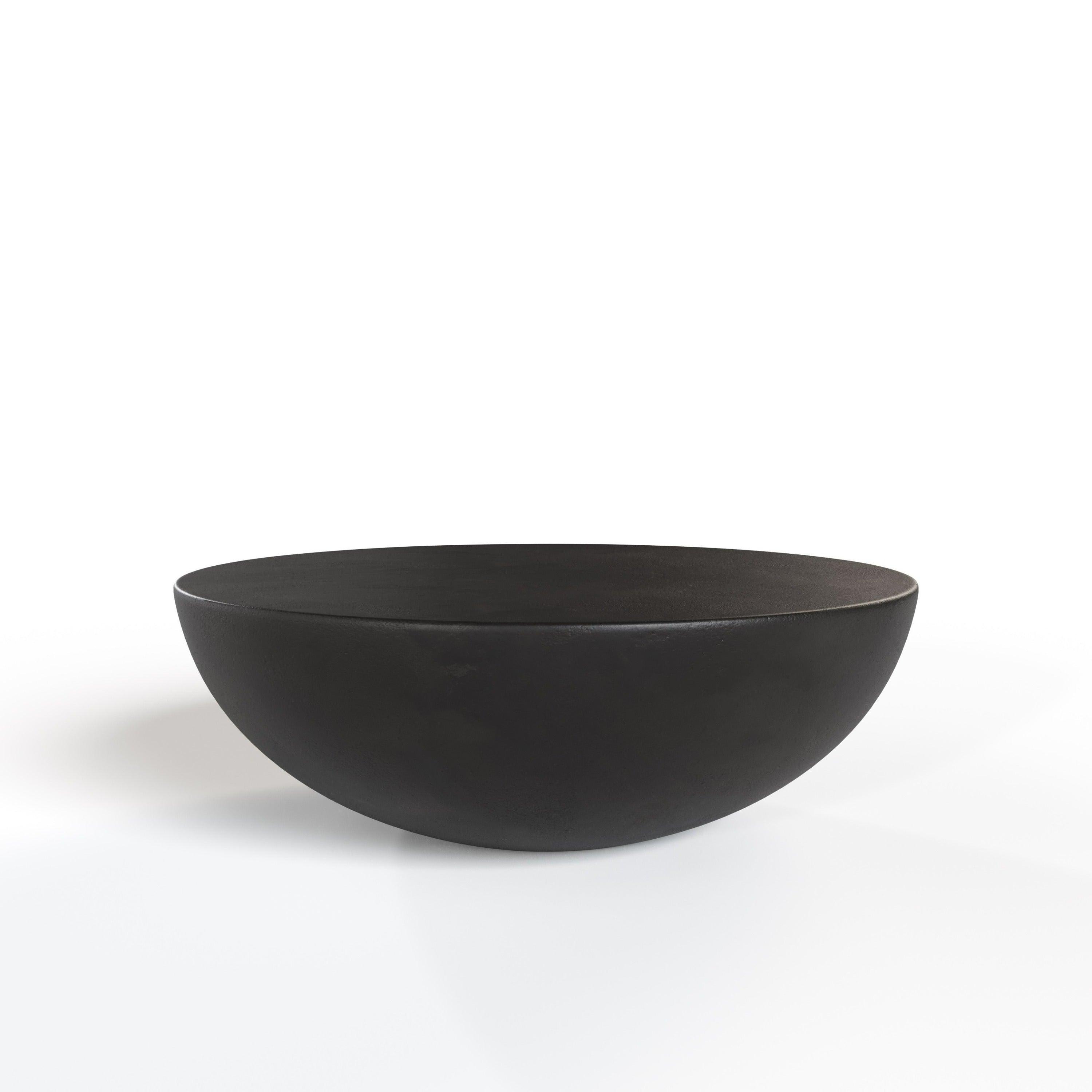 Modrest Bronte Modern Concrete Round Coffee Table