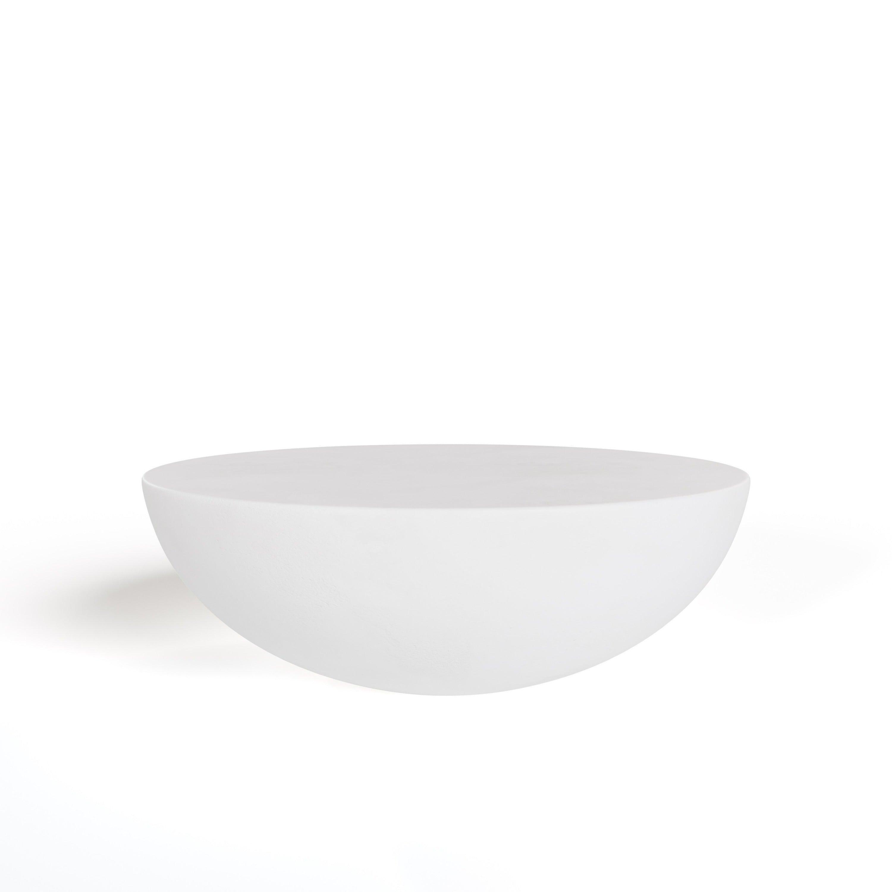 Modrest Bronte Modern Concrete Round Coffee Table