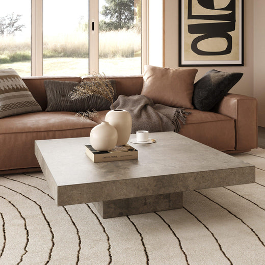 Morley Modern Concrete Coffee Table
