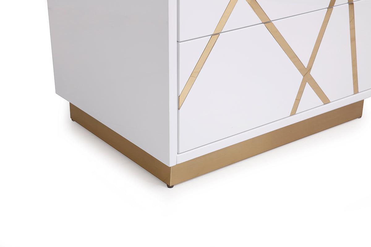 Modrest Nixa Modern Wide and Nightstand