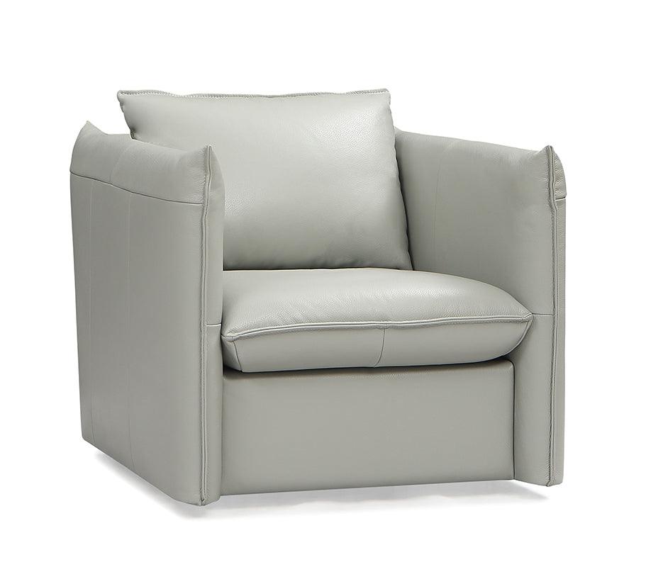 Divani Casa Tamworth Modern Leather Swivel Chair
