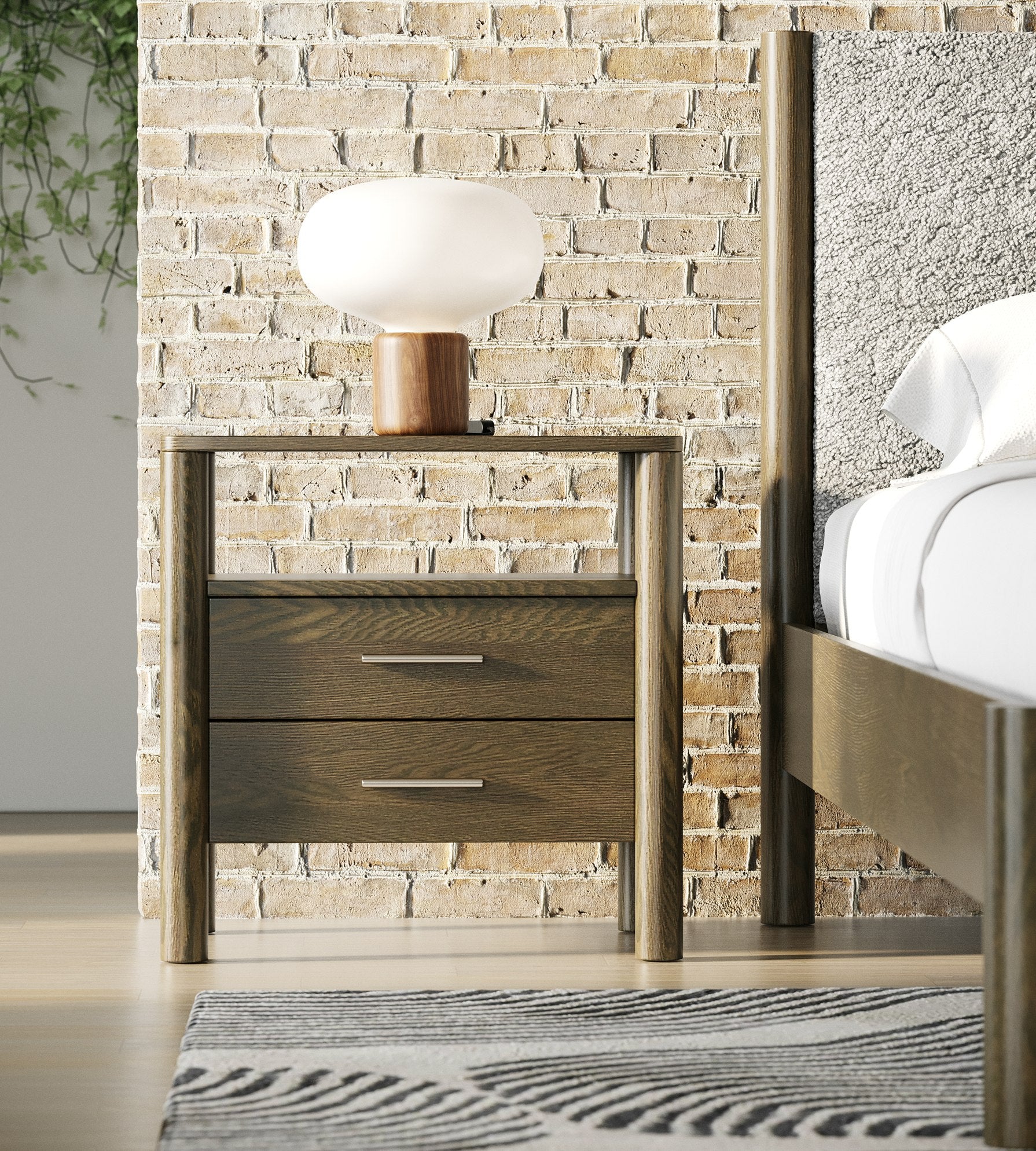 Carolina Modern Nightstand