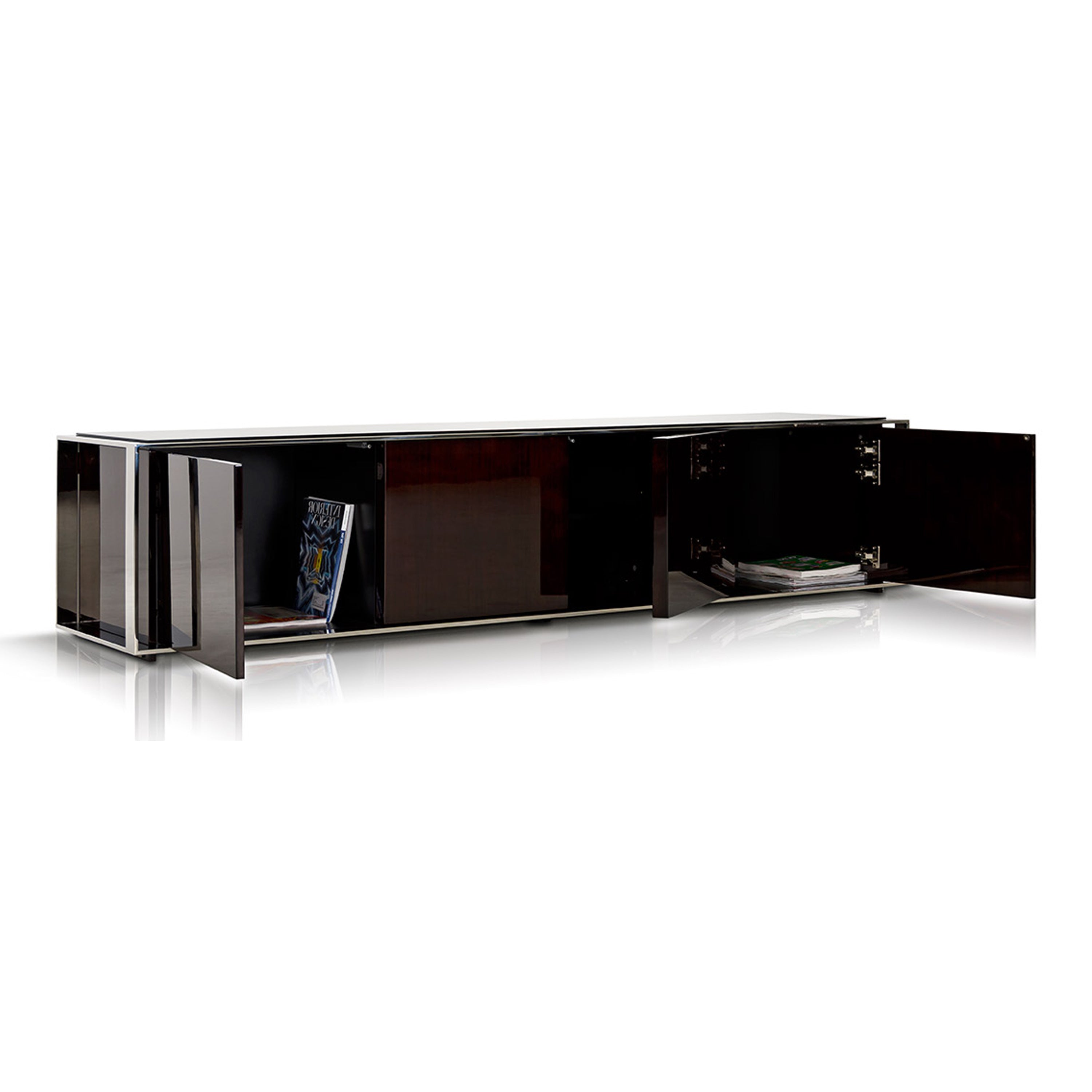 Noble Modern Lacquer TV Entertainment Center