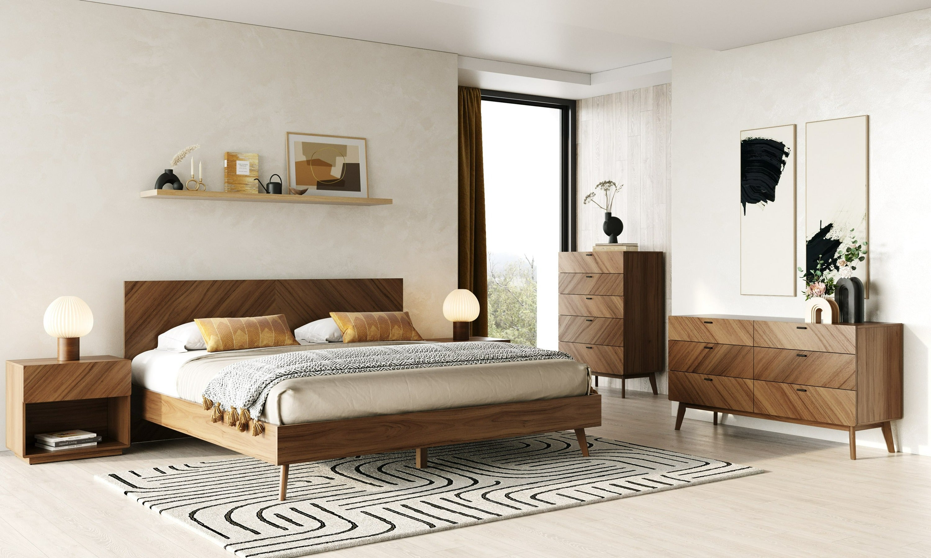 Nova Domus Kamela Modern Bed