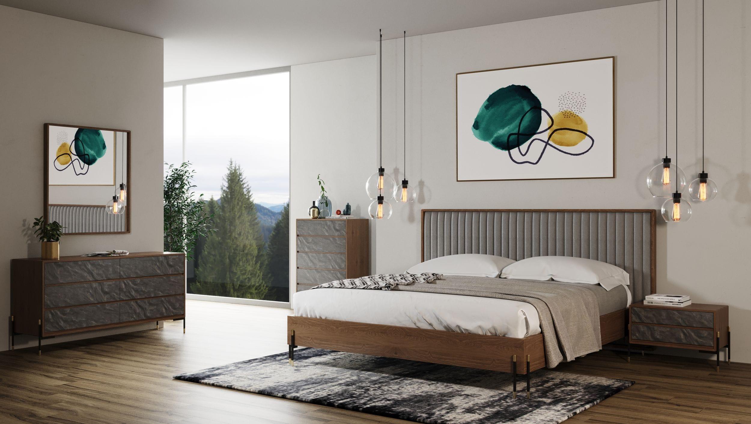 Nova Domus Metcalf MidCentury Bedroom Set