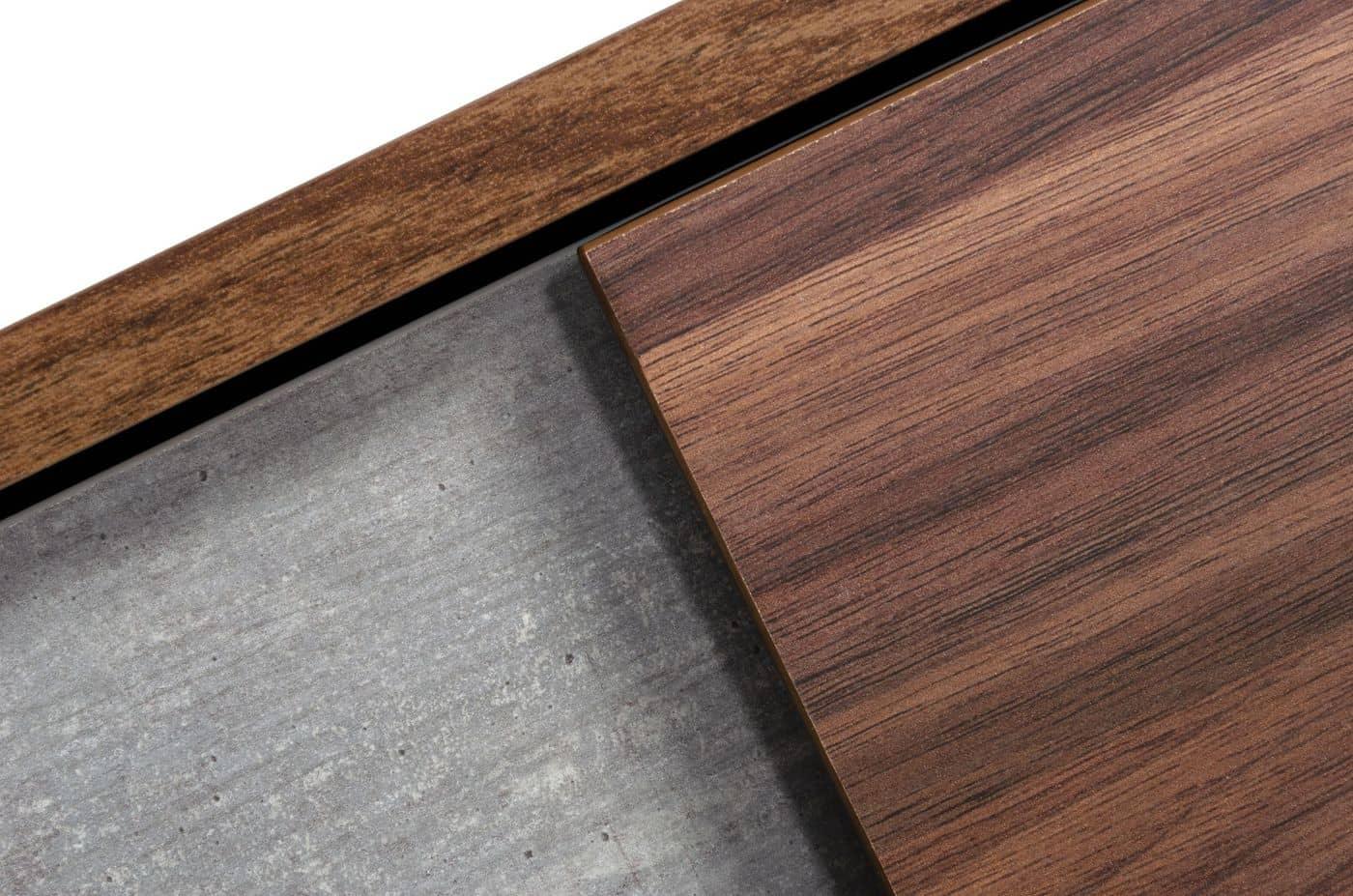 Nova Domus Palermo Modern Italian Faux Concrete Dresser