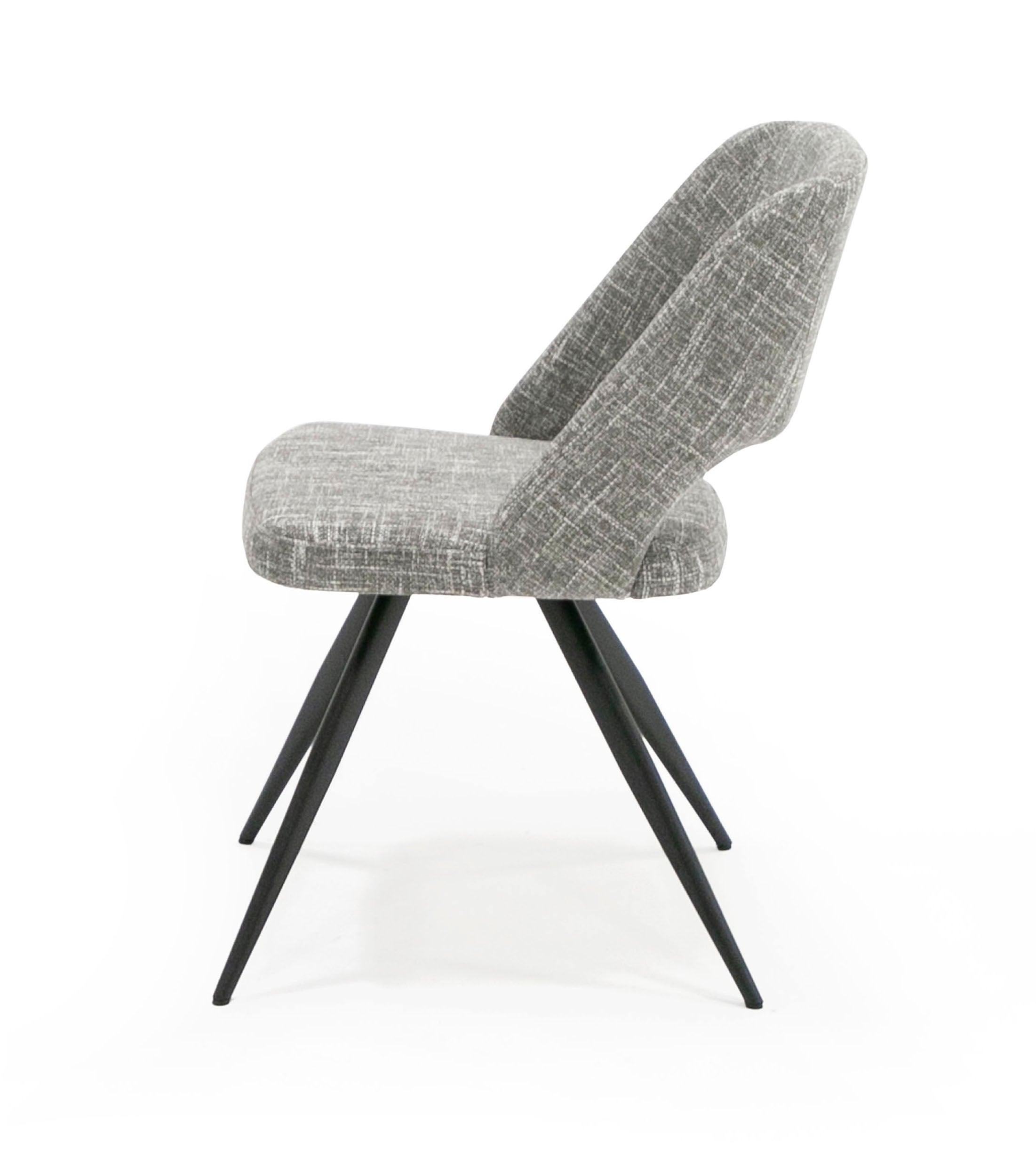 Modrest Palmer Modern Fabric Dining Chair (Set of 2)