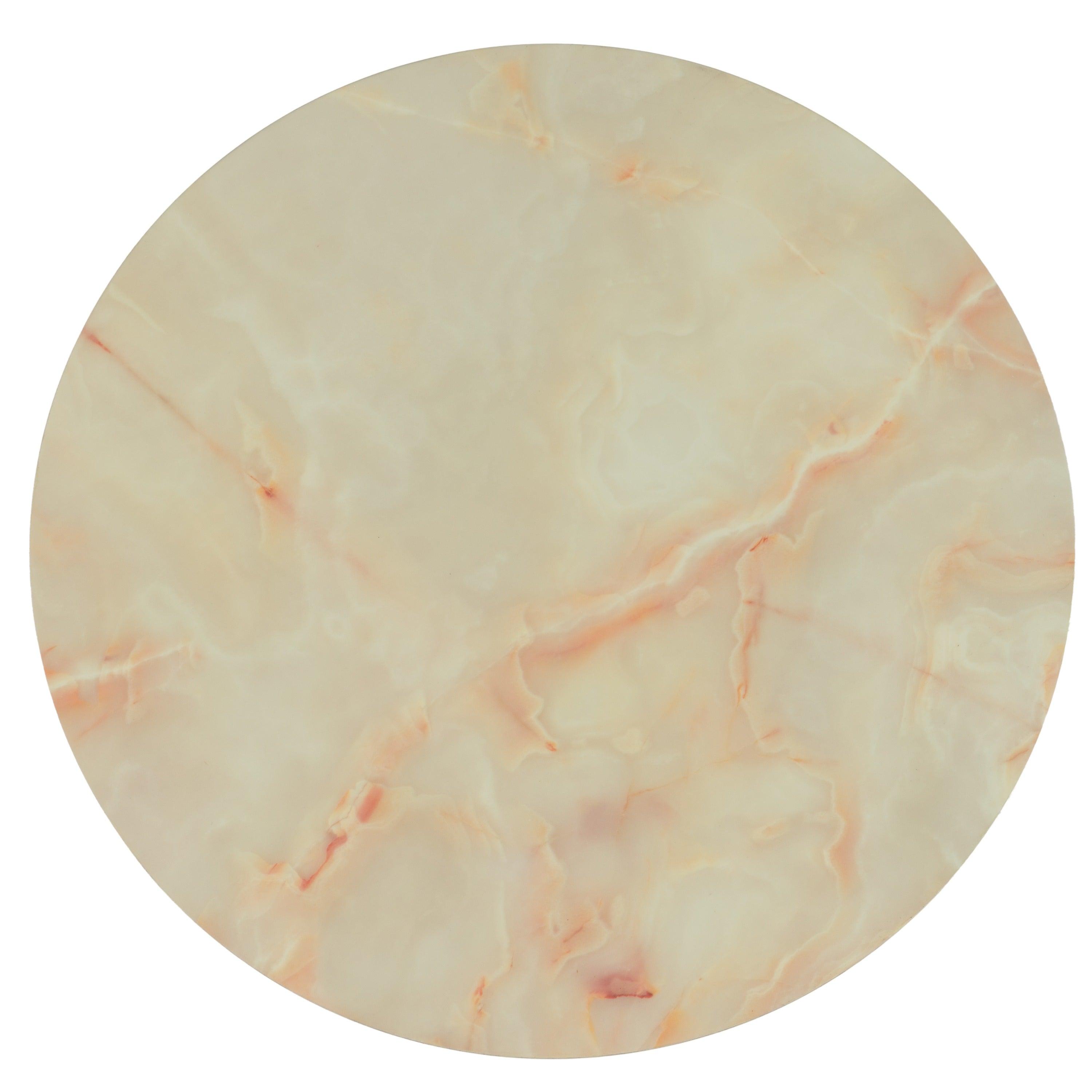 Modrest Pampa Modern Faux Marble End Table