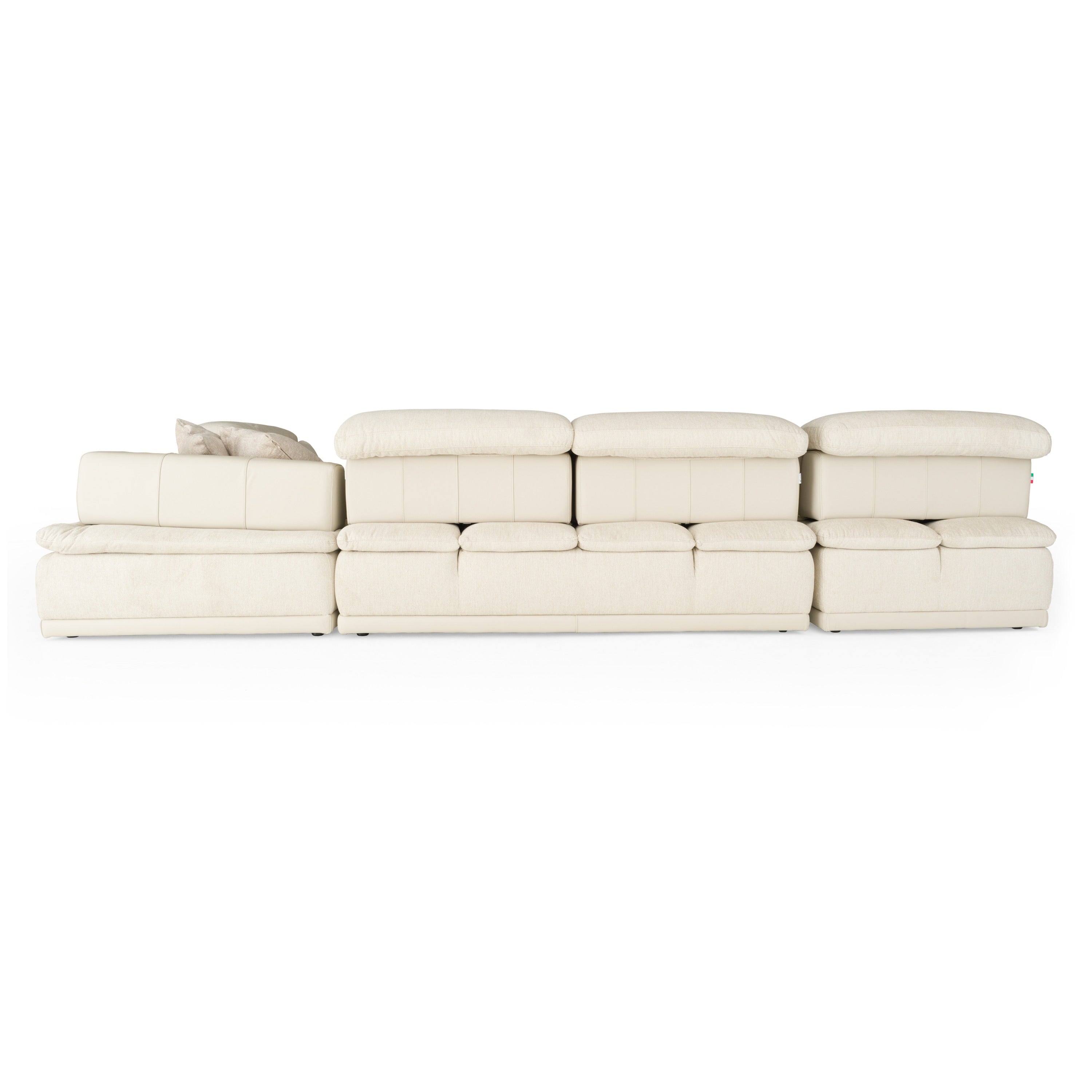 David Ferrari Panorama Italian Modern Fabric Modular Sectional Sofa