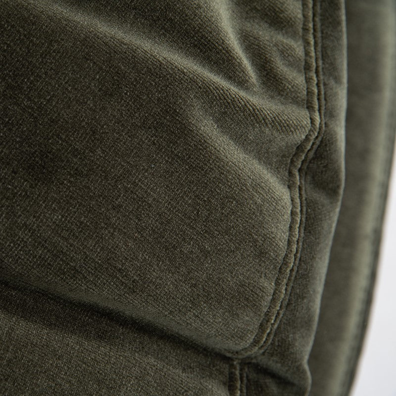 Pascal Modern Round Velvet Swivel Lounge Chair