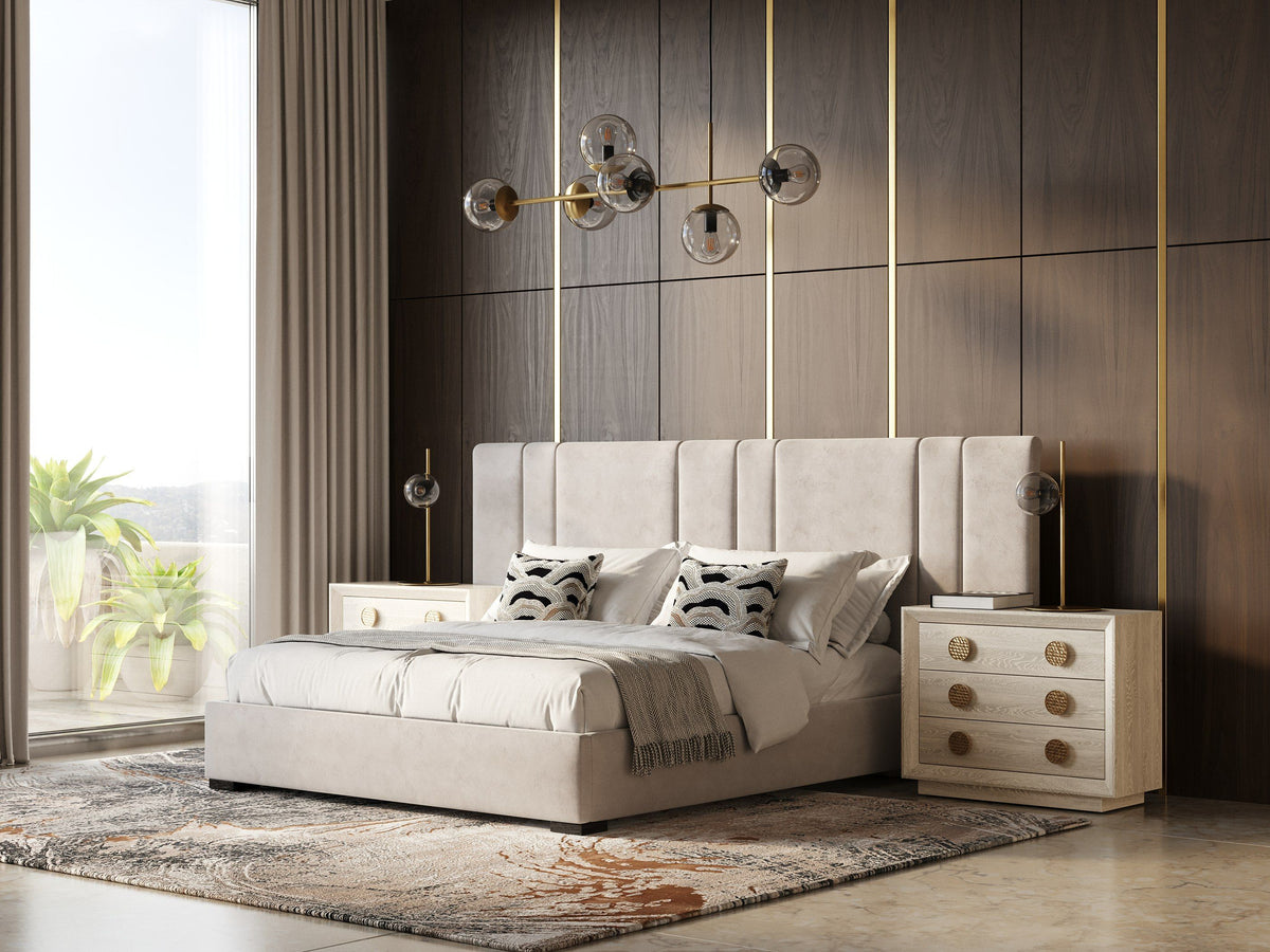 Penelope Modern Velvet Bed