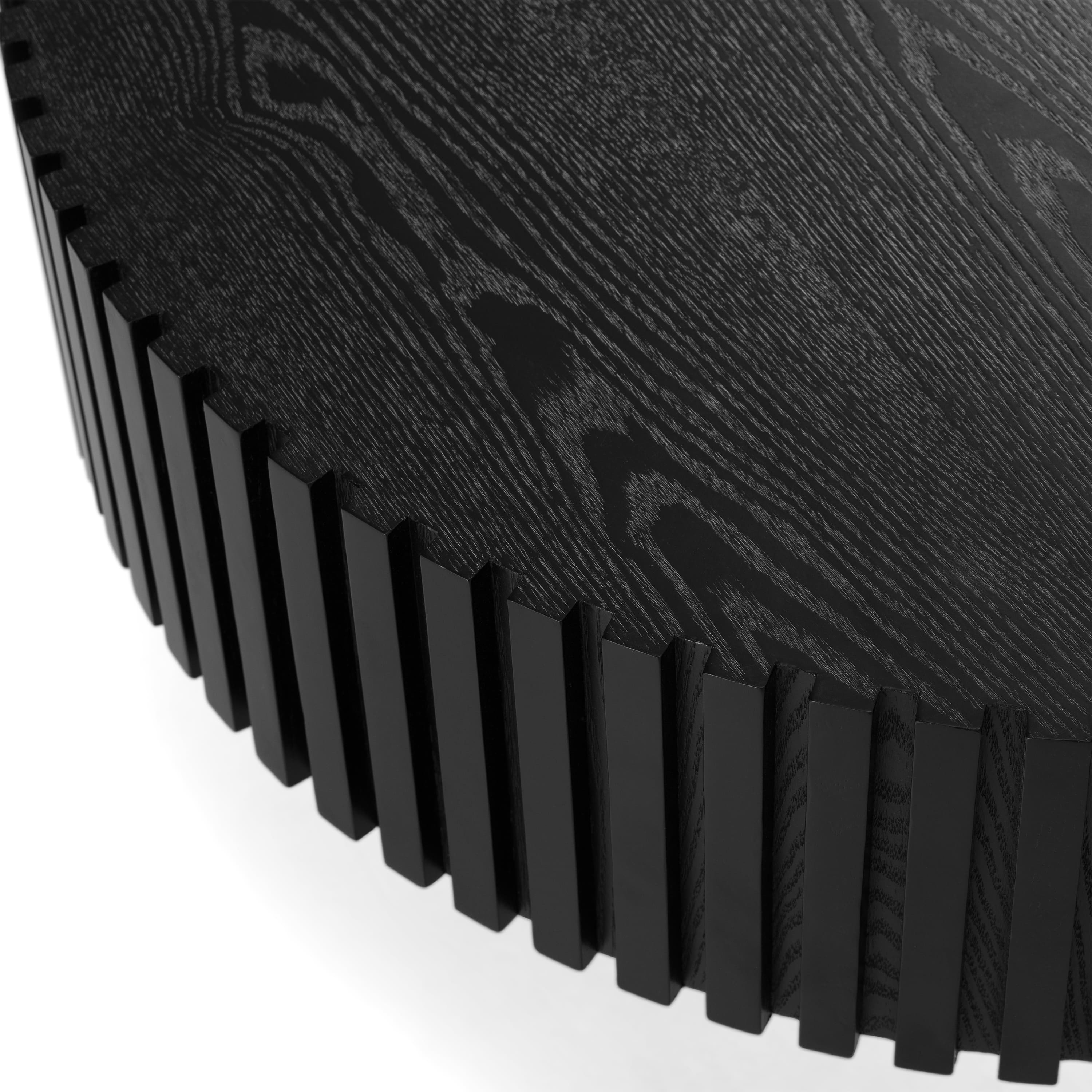 Pierre Modern Ash Round Coffee Table Set