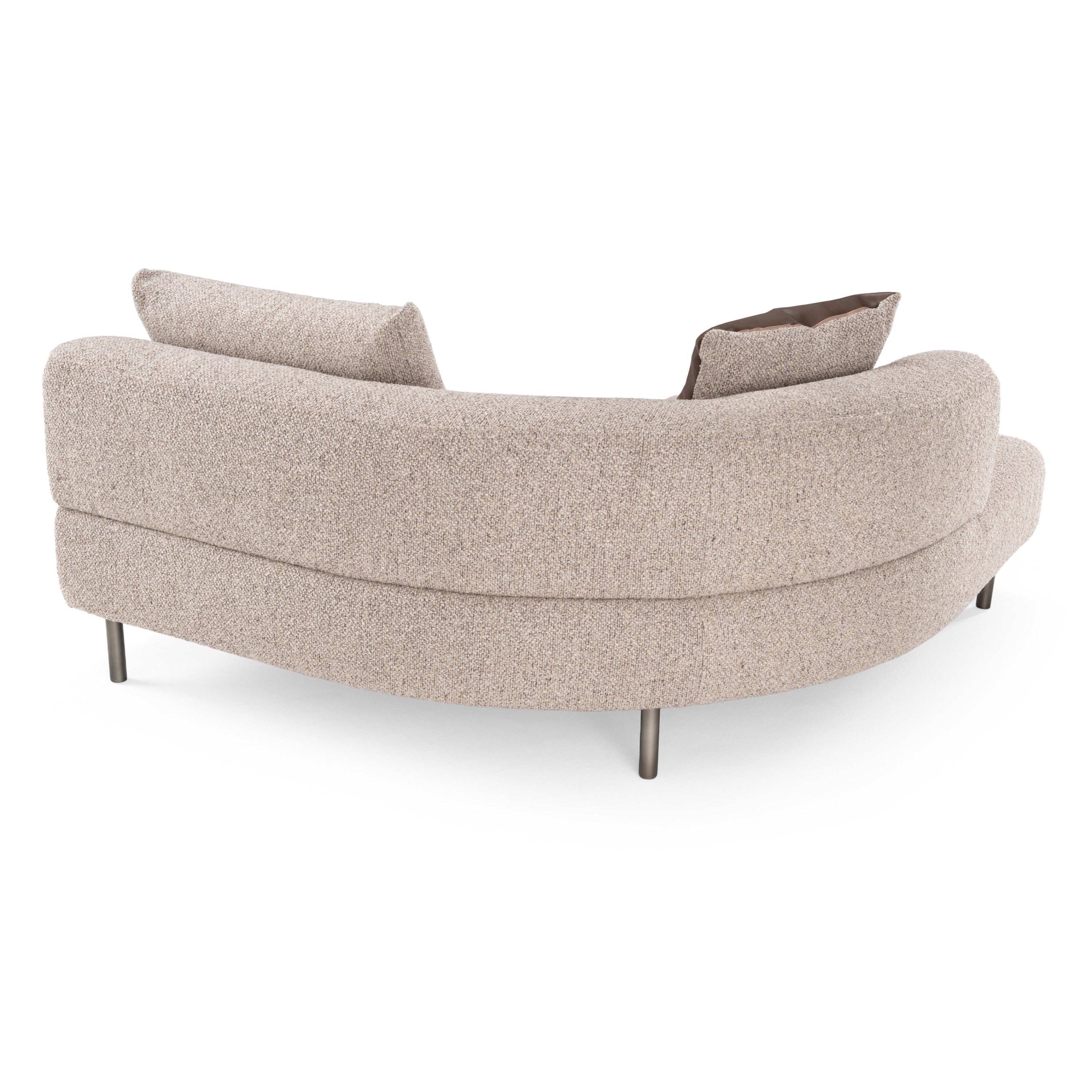 Plume Modern Fabric Sectional Sofa