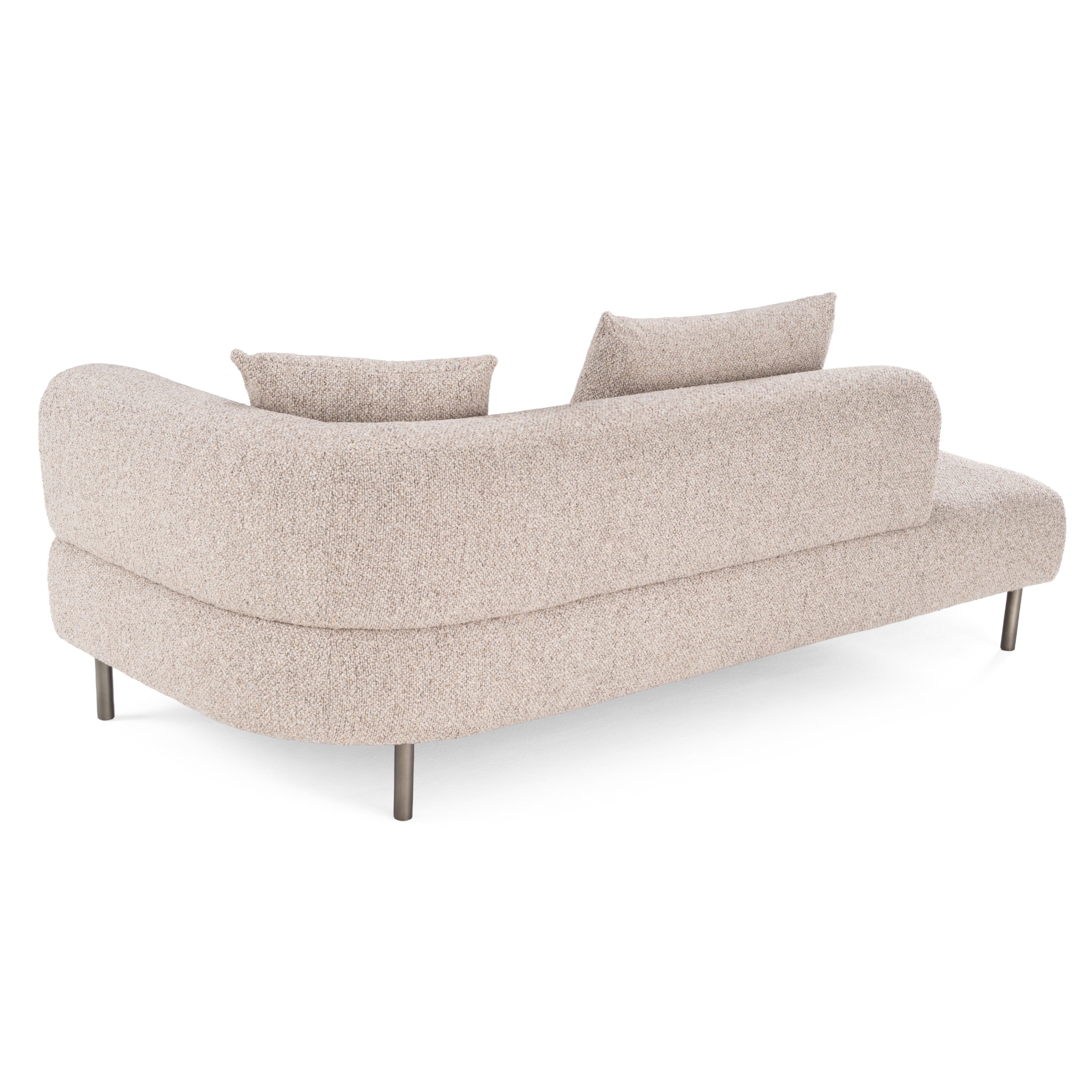 Plume Modern Fabric Sectional Sofa