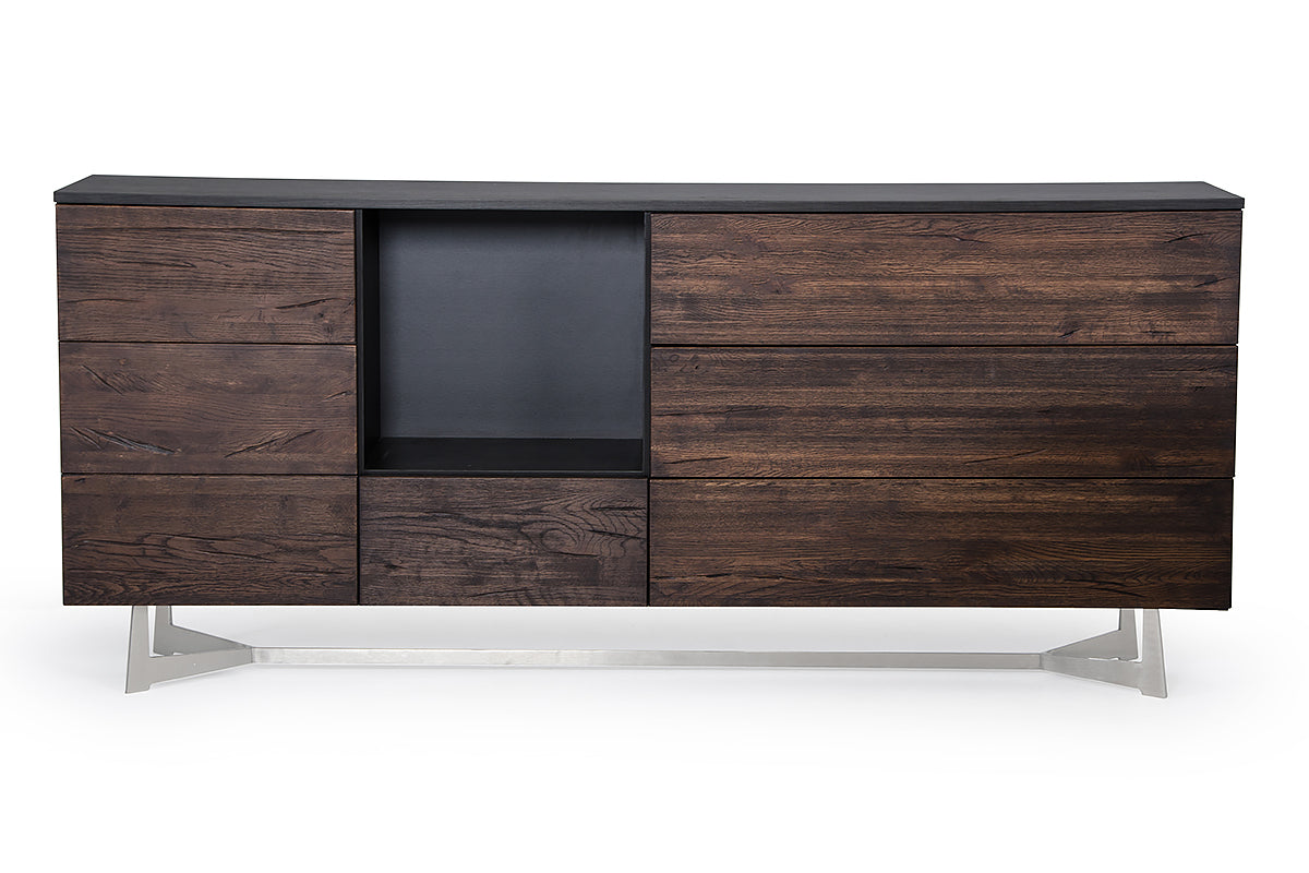 Modrest Wharton Modern Dark Aged Buffet