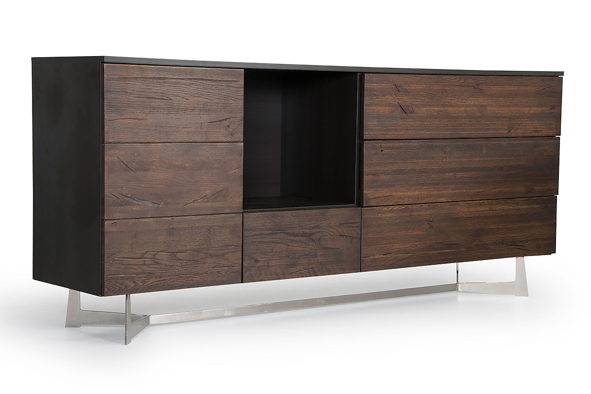 Modrest Wharton Modern Dark Aged Buffet