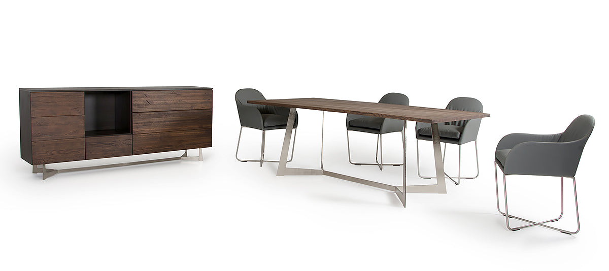 Modrest Wharton Modern Dark Aged Buffet