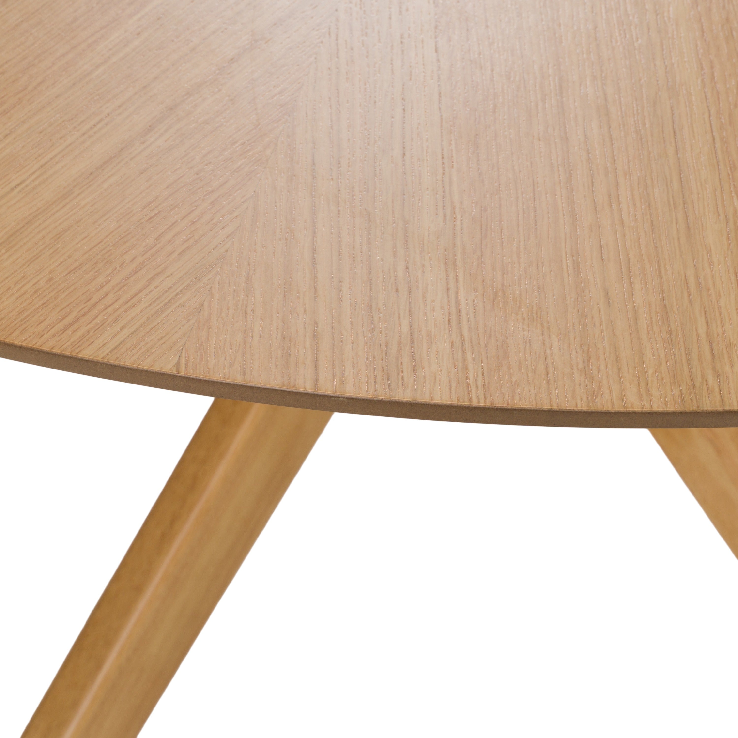 Prospect Modern Round 59" Natural Dining Table