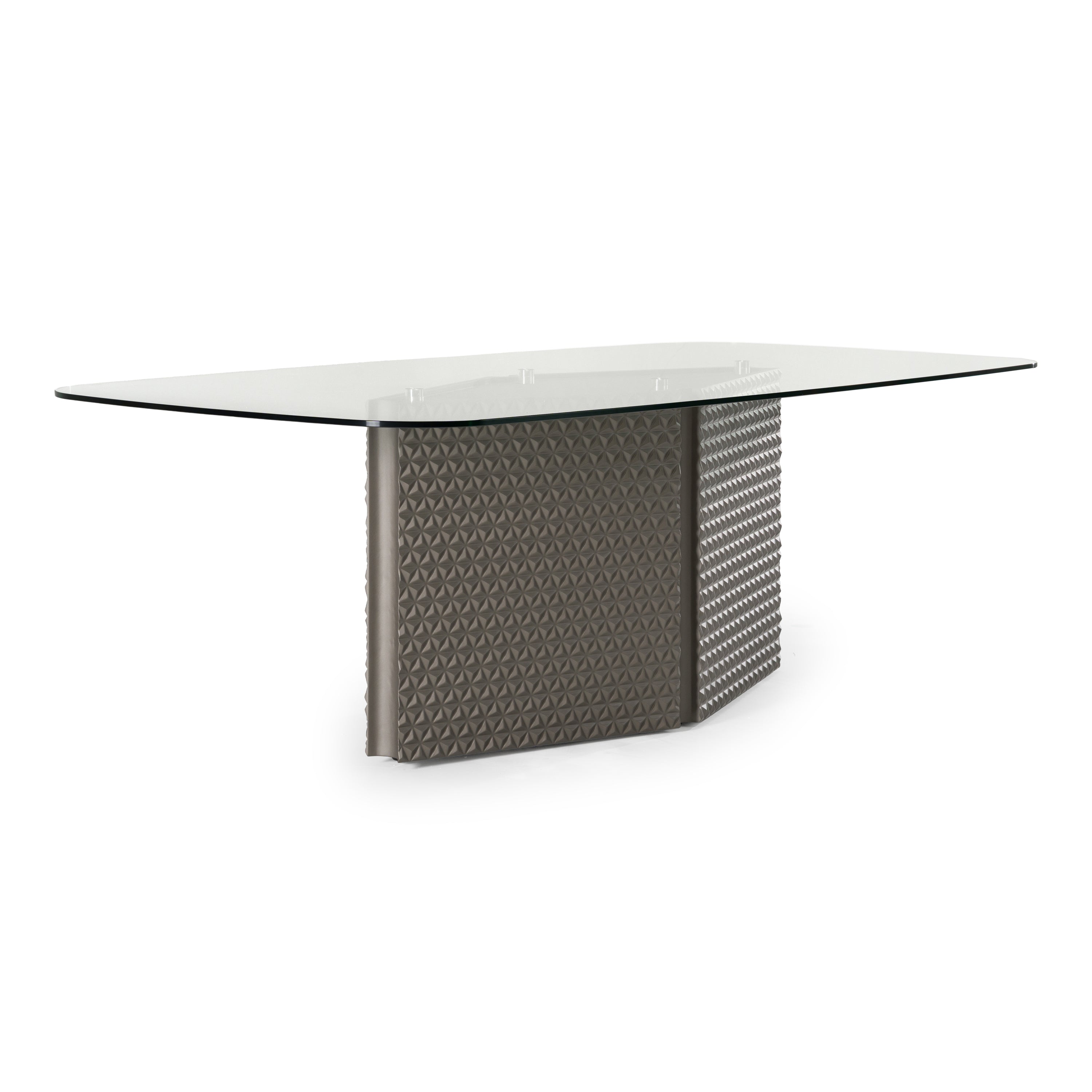 Raphael Modern Glass Dining Table