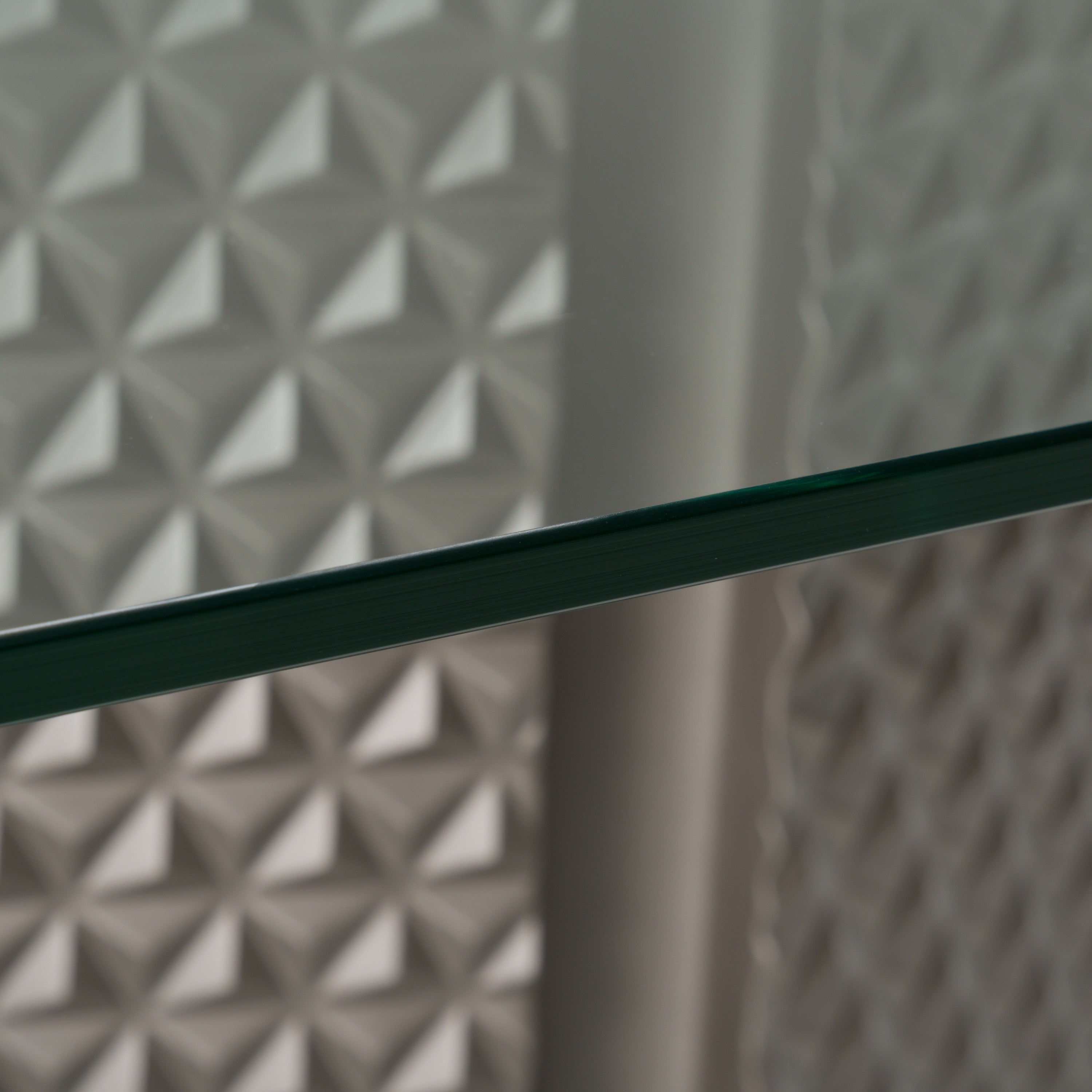 Raphael Modern Glass Dining Table