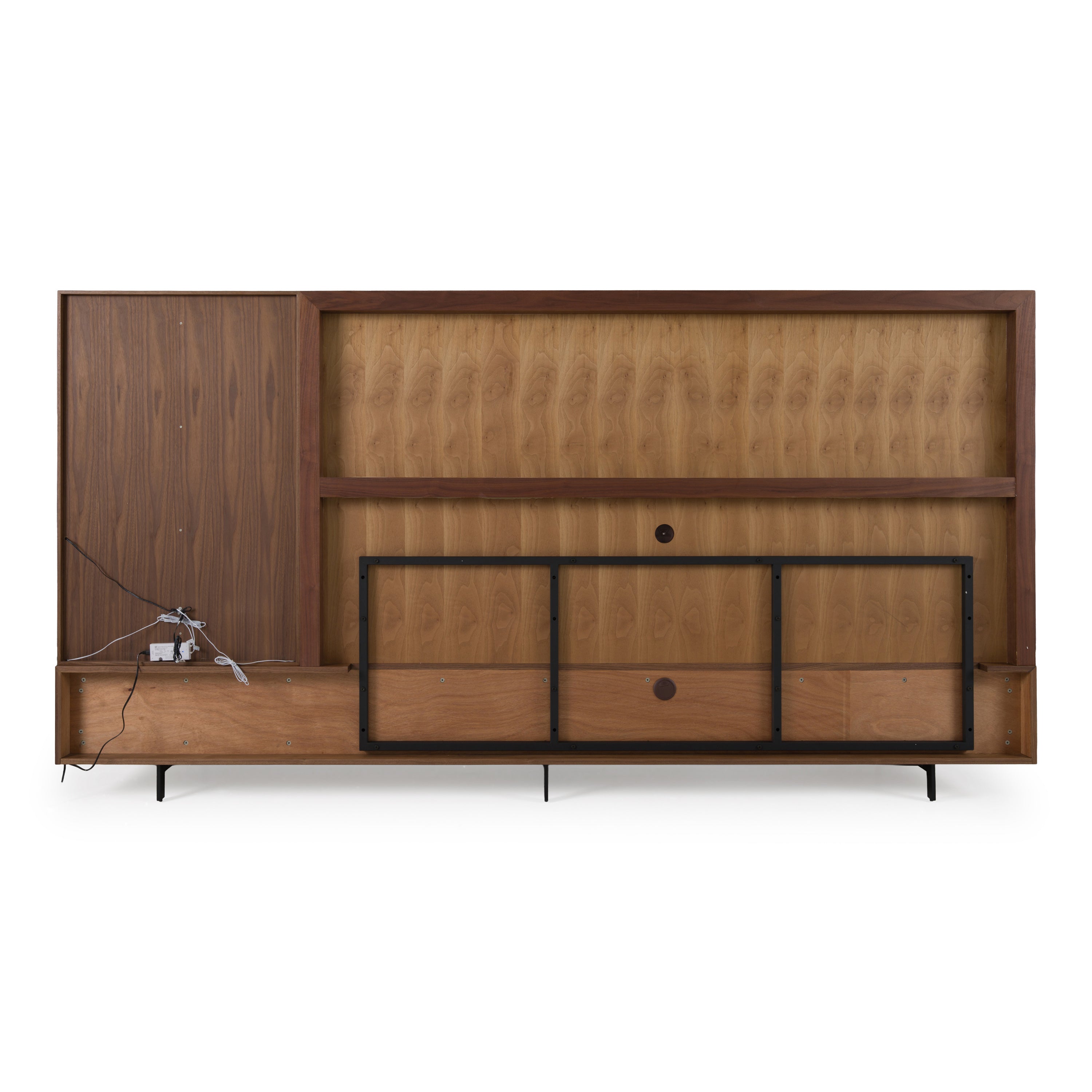 Raskin Contemporary Entertainment Center w/ LED Lighting