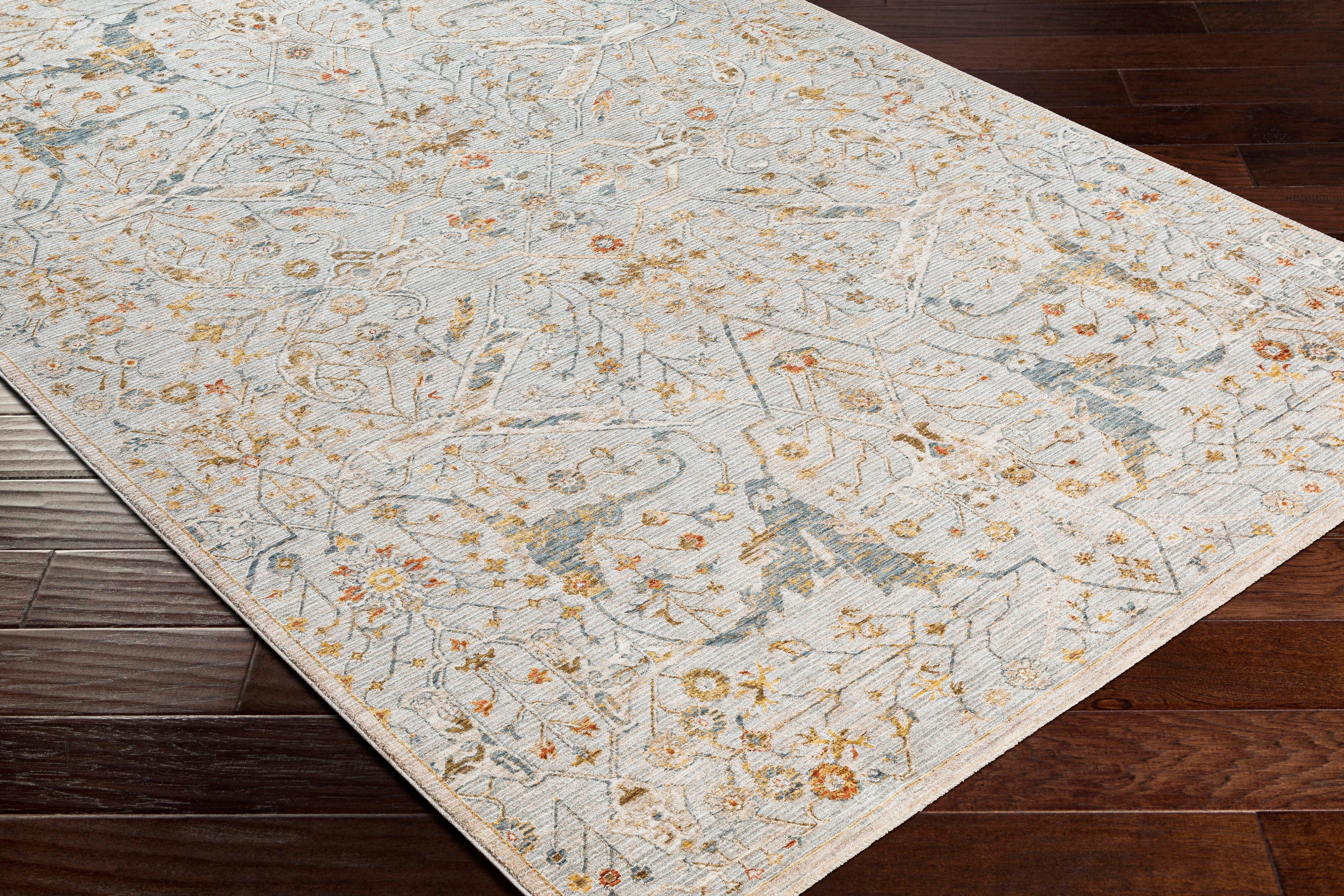 Reina Area Rug 1-Indoor Area Rug-Surya-Wall2Wall Furnishings