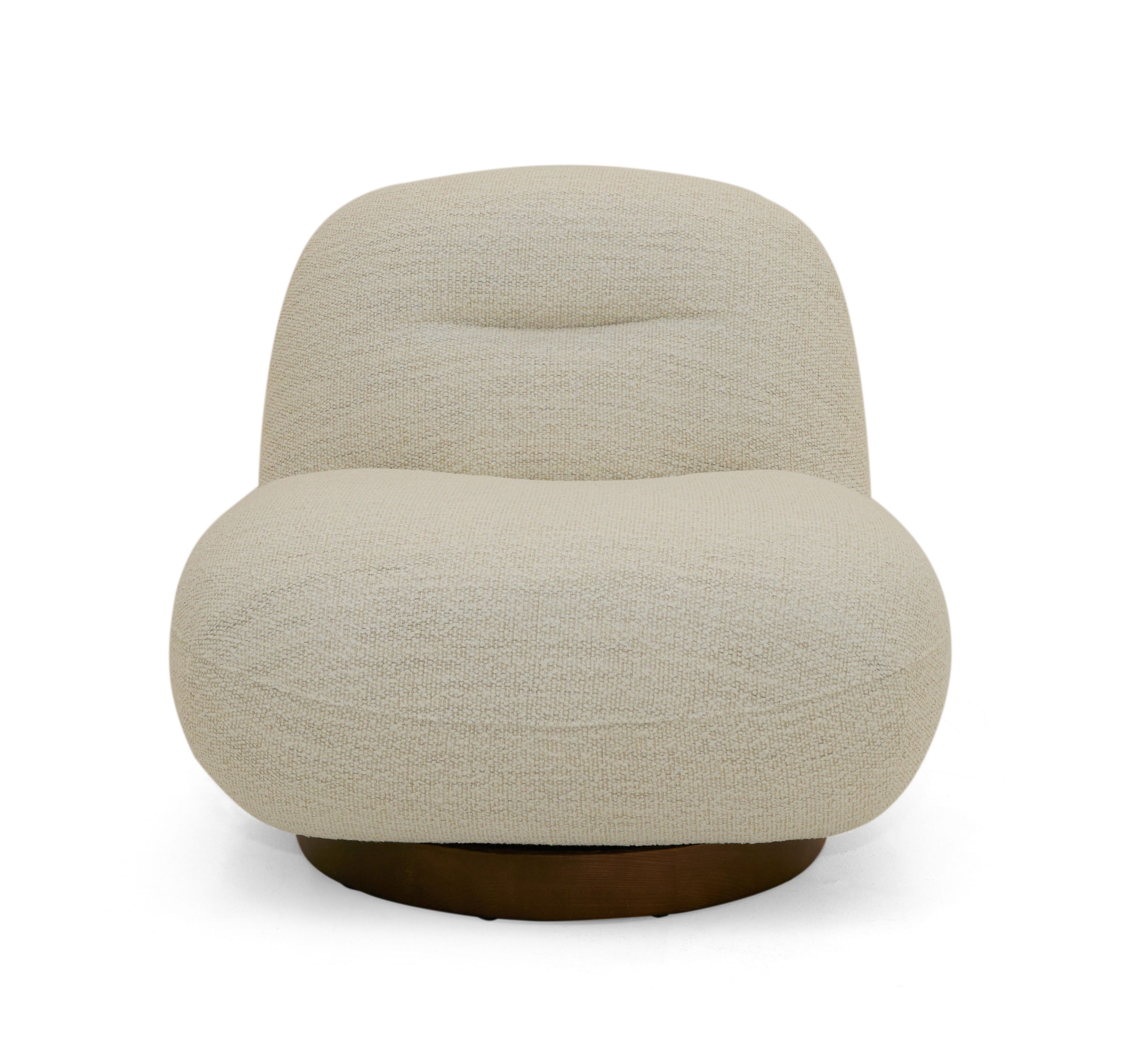 Modrest Renee - Modern Fabric Swivel Chair-Lounge Chair-VIG-Wall2Wall Furnishings