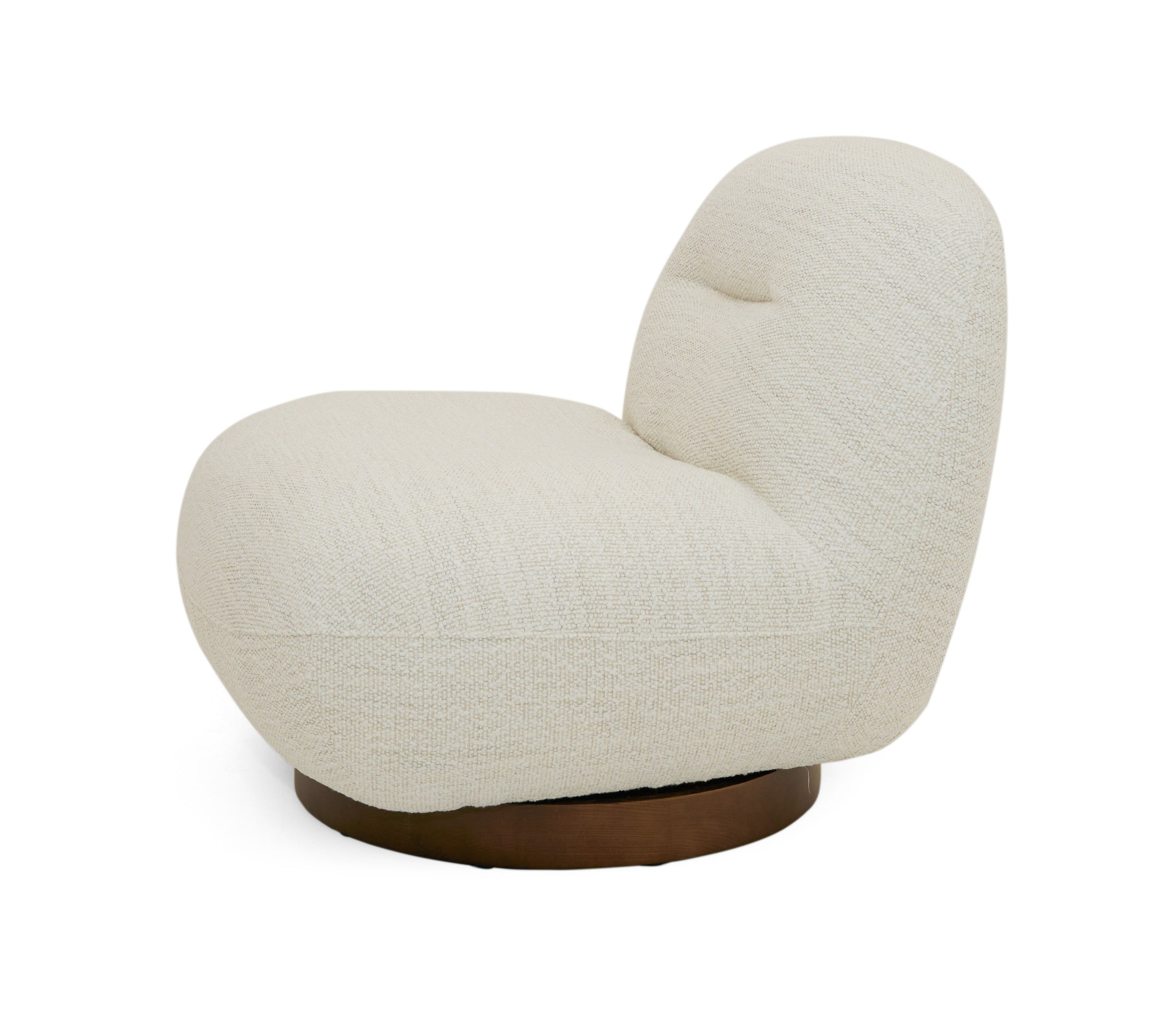 Modrest Renee - Modern Fabric Swivel Chair-Lounge Chair-VIG-Wall2Wall Furnishings
