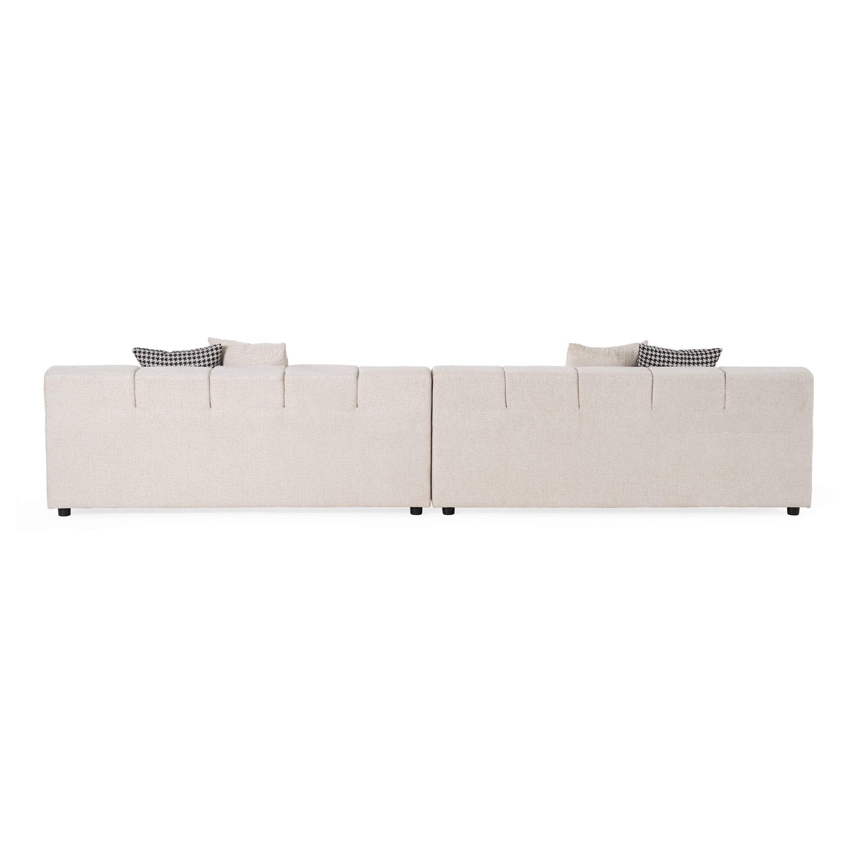Rhonda Modern Fabric Modular Sectional Sofa