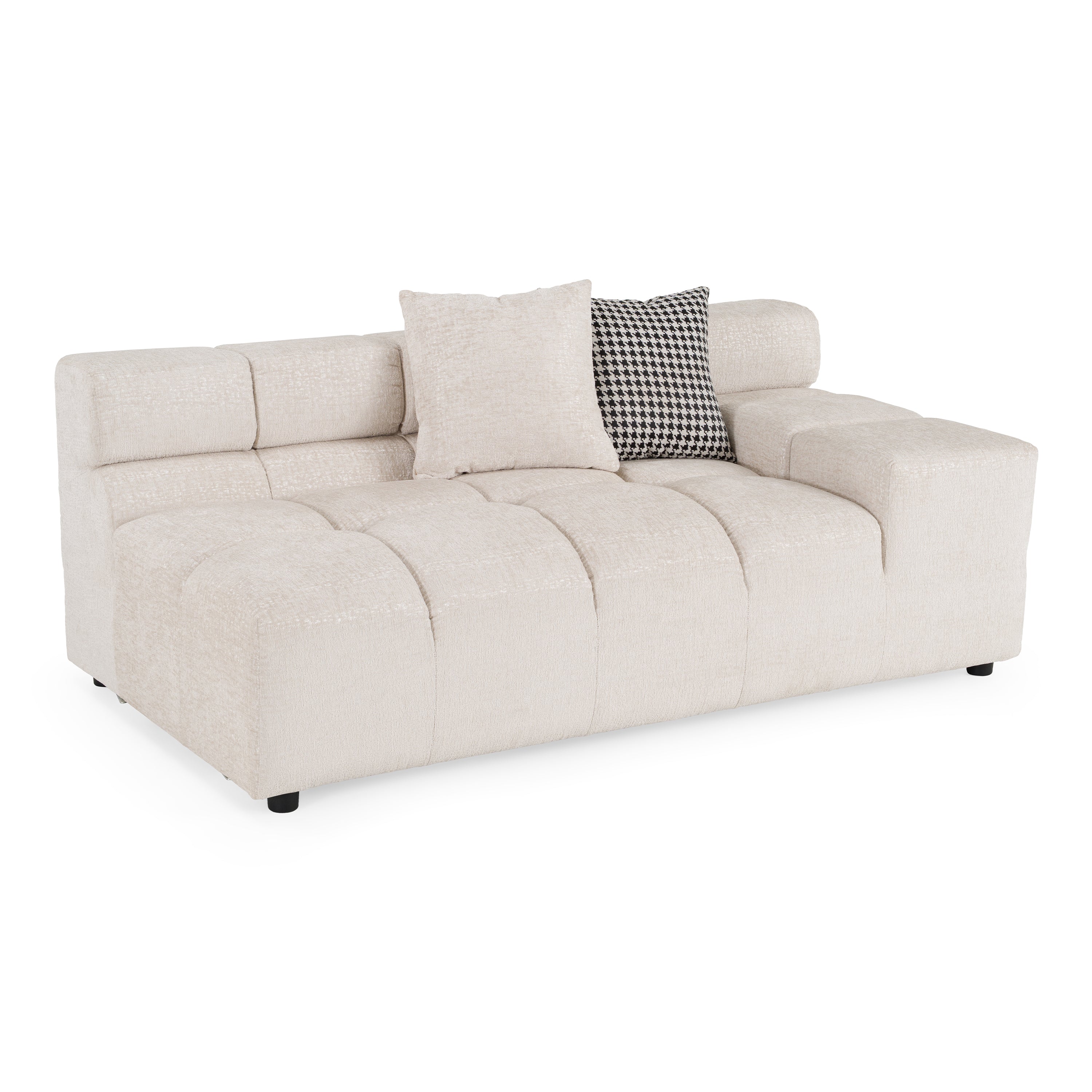 Rhonda Modern Fabric Modular Sectional Sofa