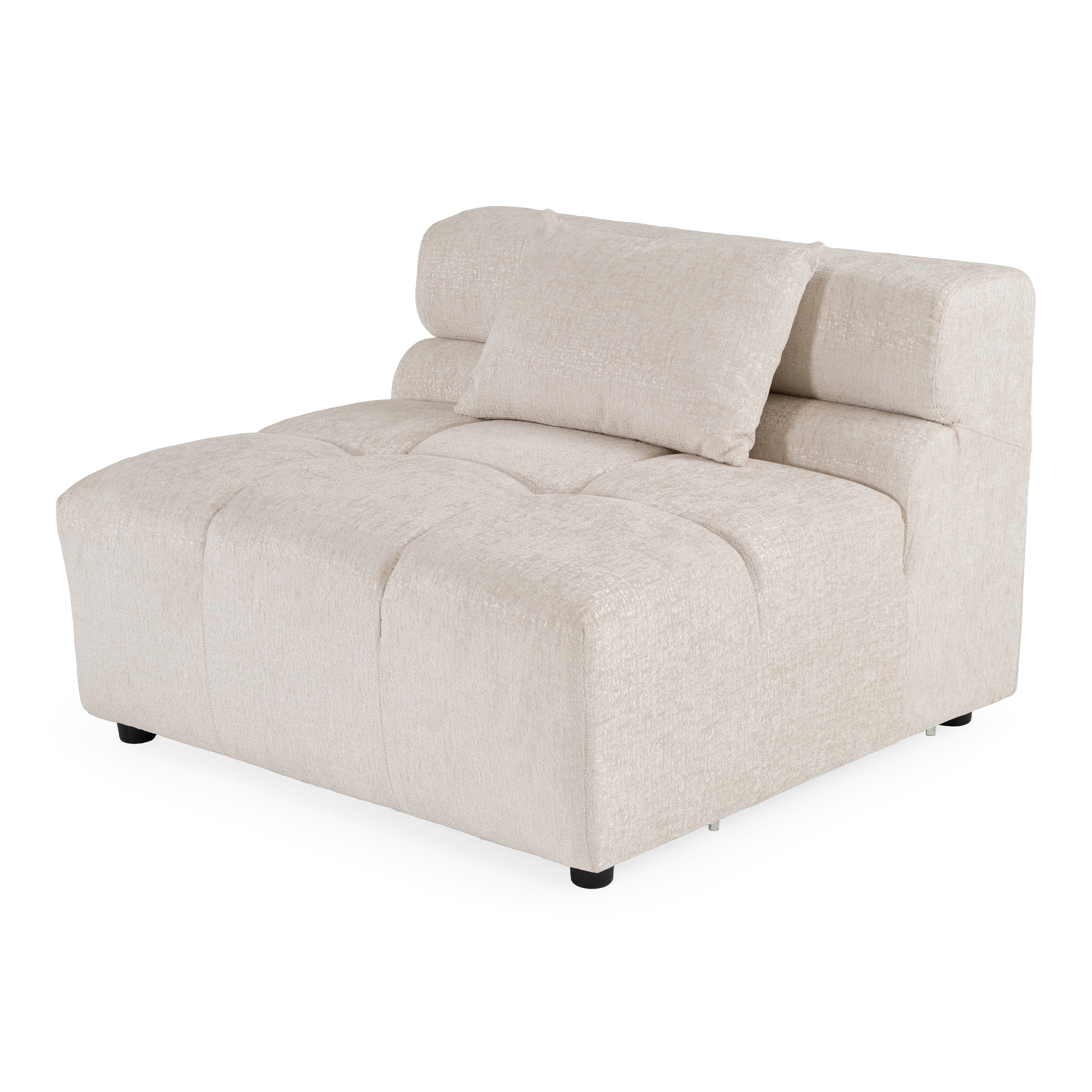 Rhonda Modern Fabric Modular Sectional Sofa
