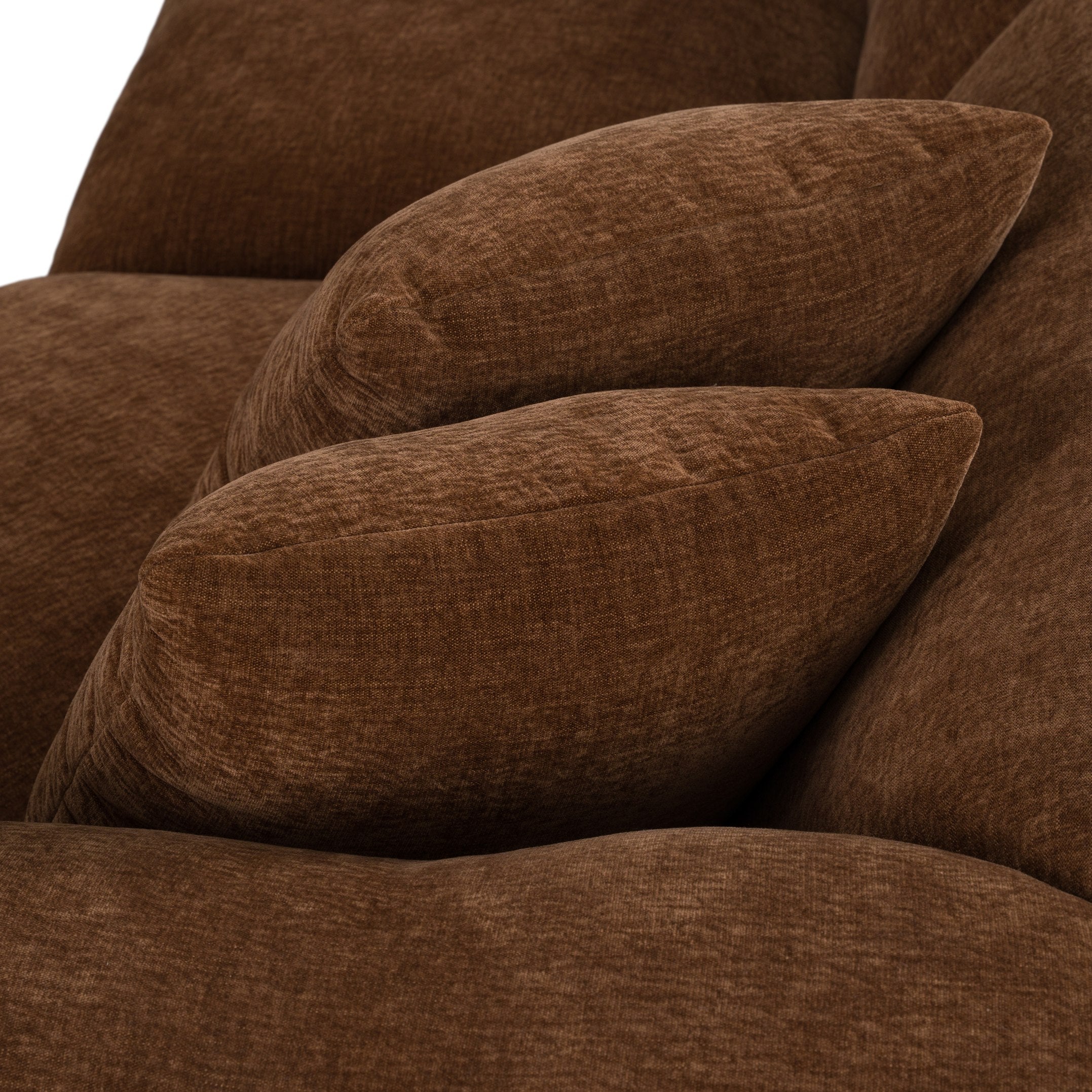 Crockett Modern Fabric Sectional Sofa