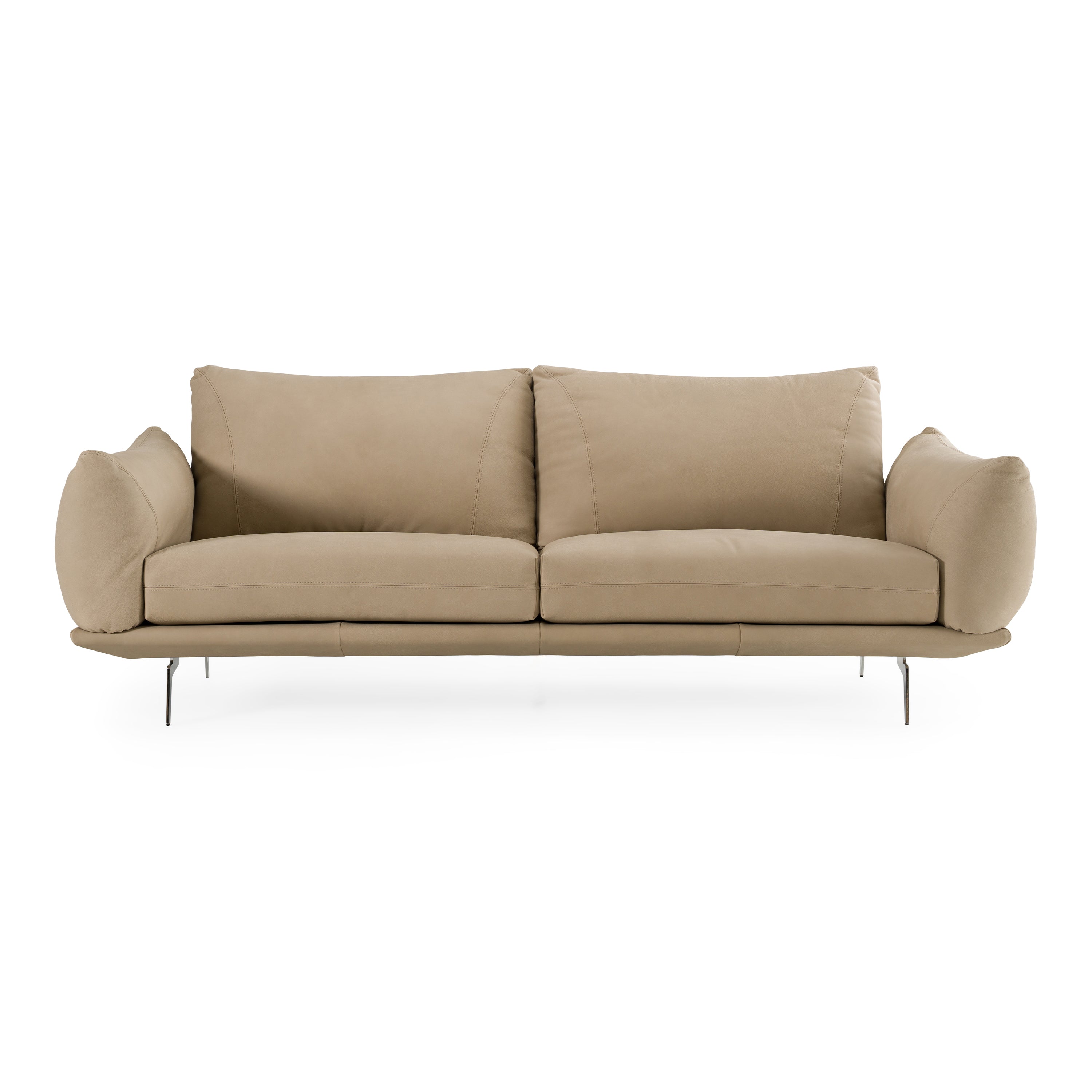 Saint Tropez Modern Italian Leather Sofa