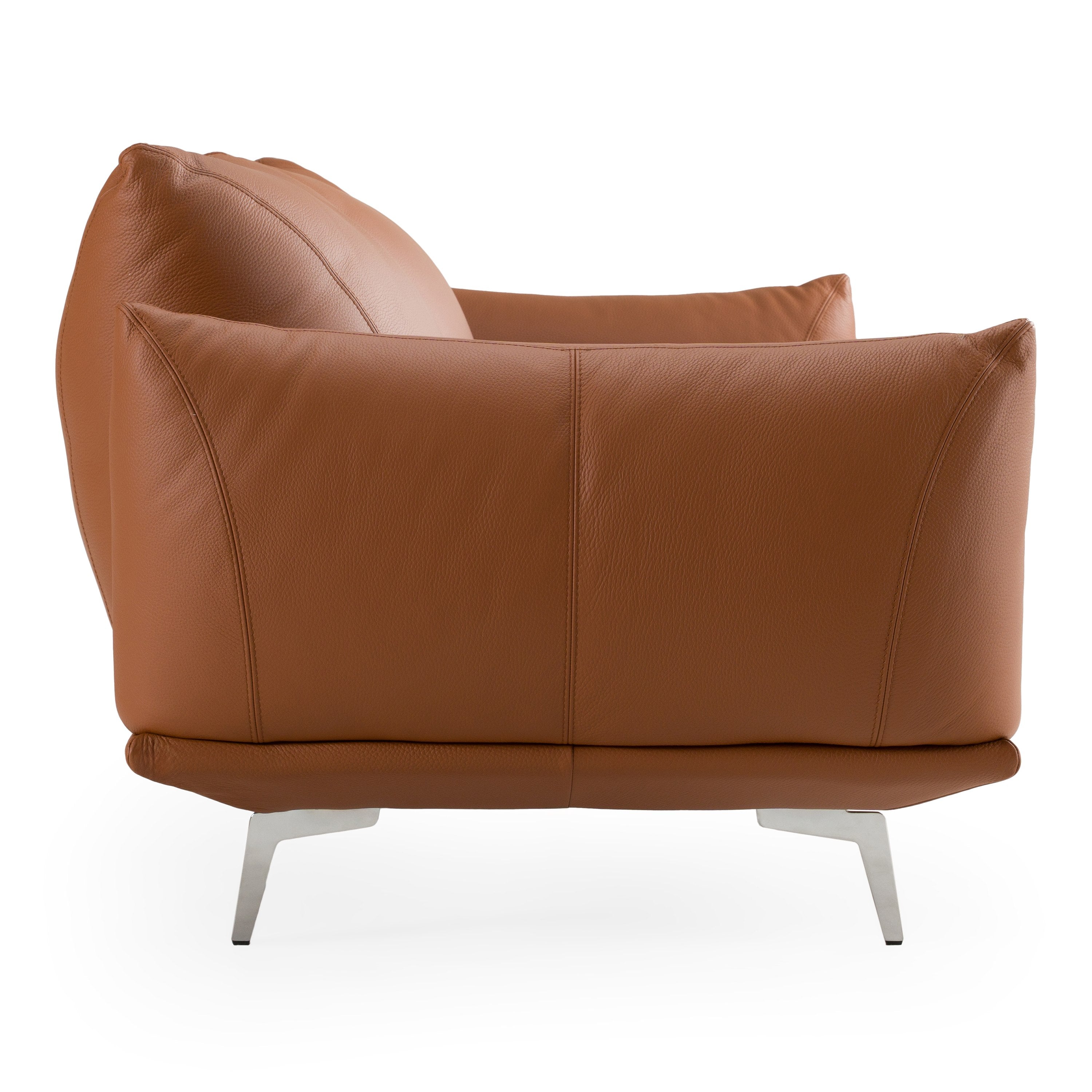 Saint Tropez Modern Italian Leather Sofa